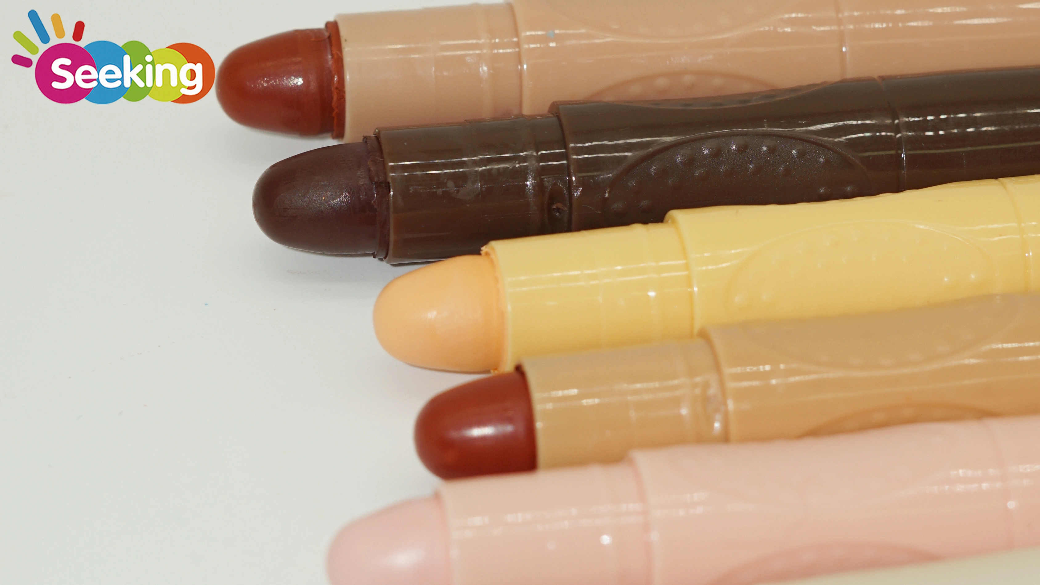 Crayones de cera en gel giratorios, no tóxicos, de 6 colores, para pintar a niños, venta al por mayor 1
