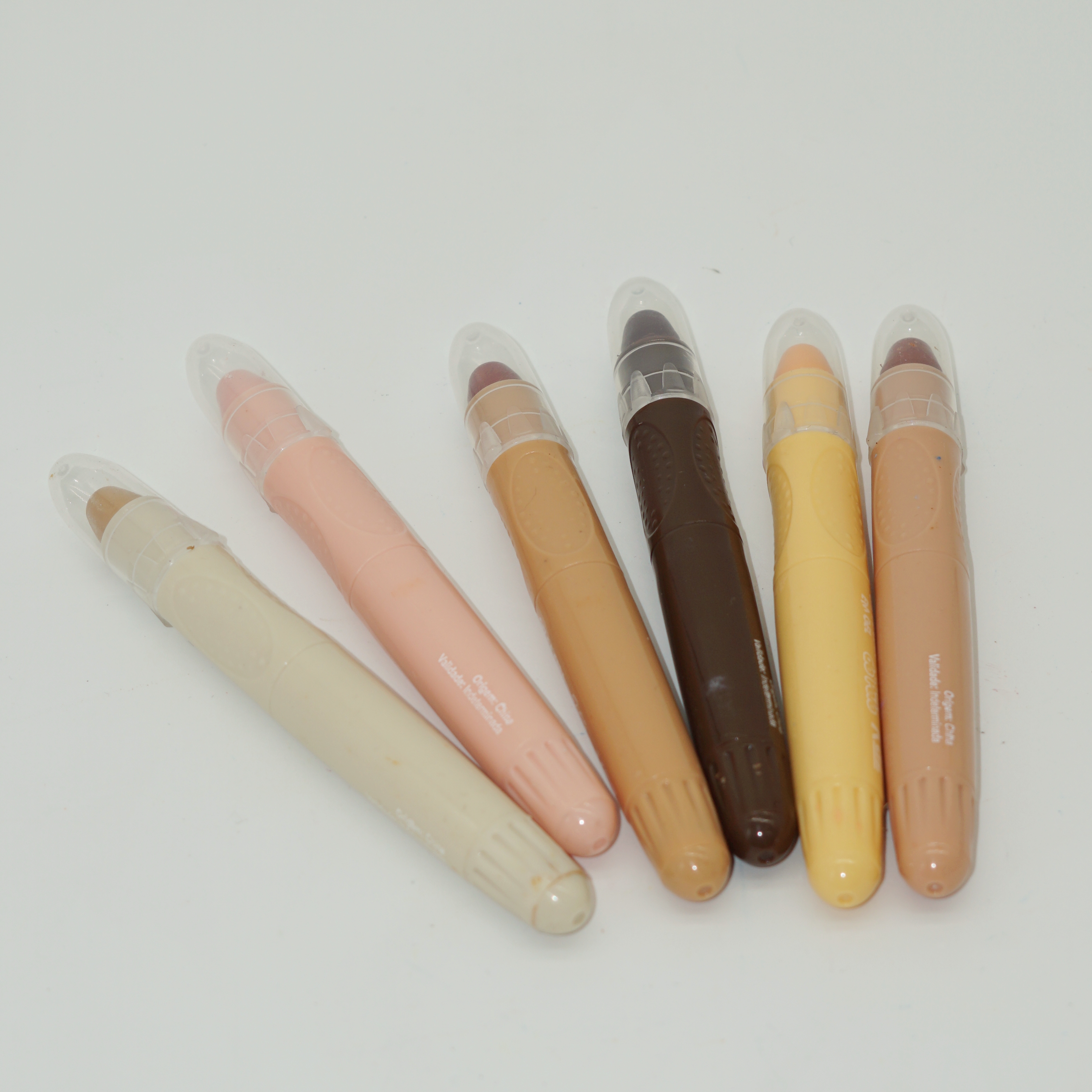 Wholesale 6 Colors Non Toxic Twist Gel Wax Crayons for Children Painting 4
