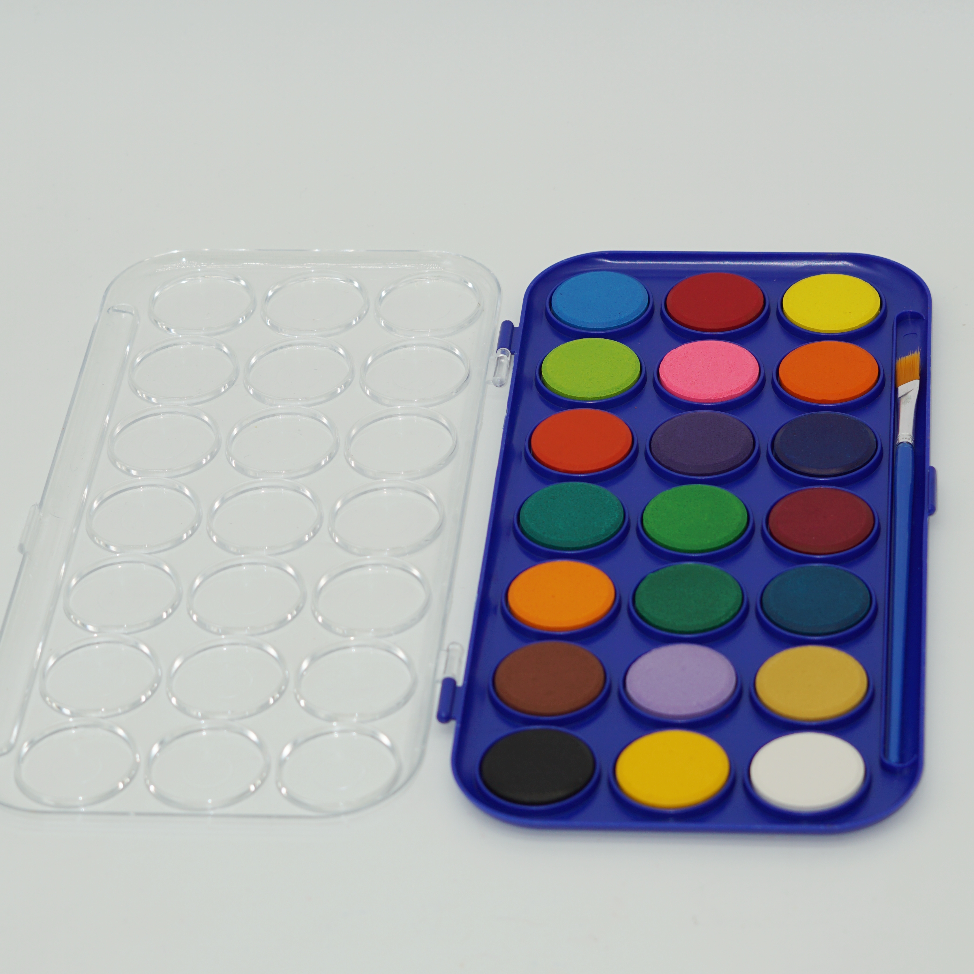 Wholesale Customized 21 Colors Solid Washable Watercolor Paint Set Manufacturer 4