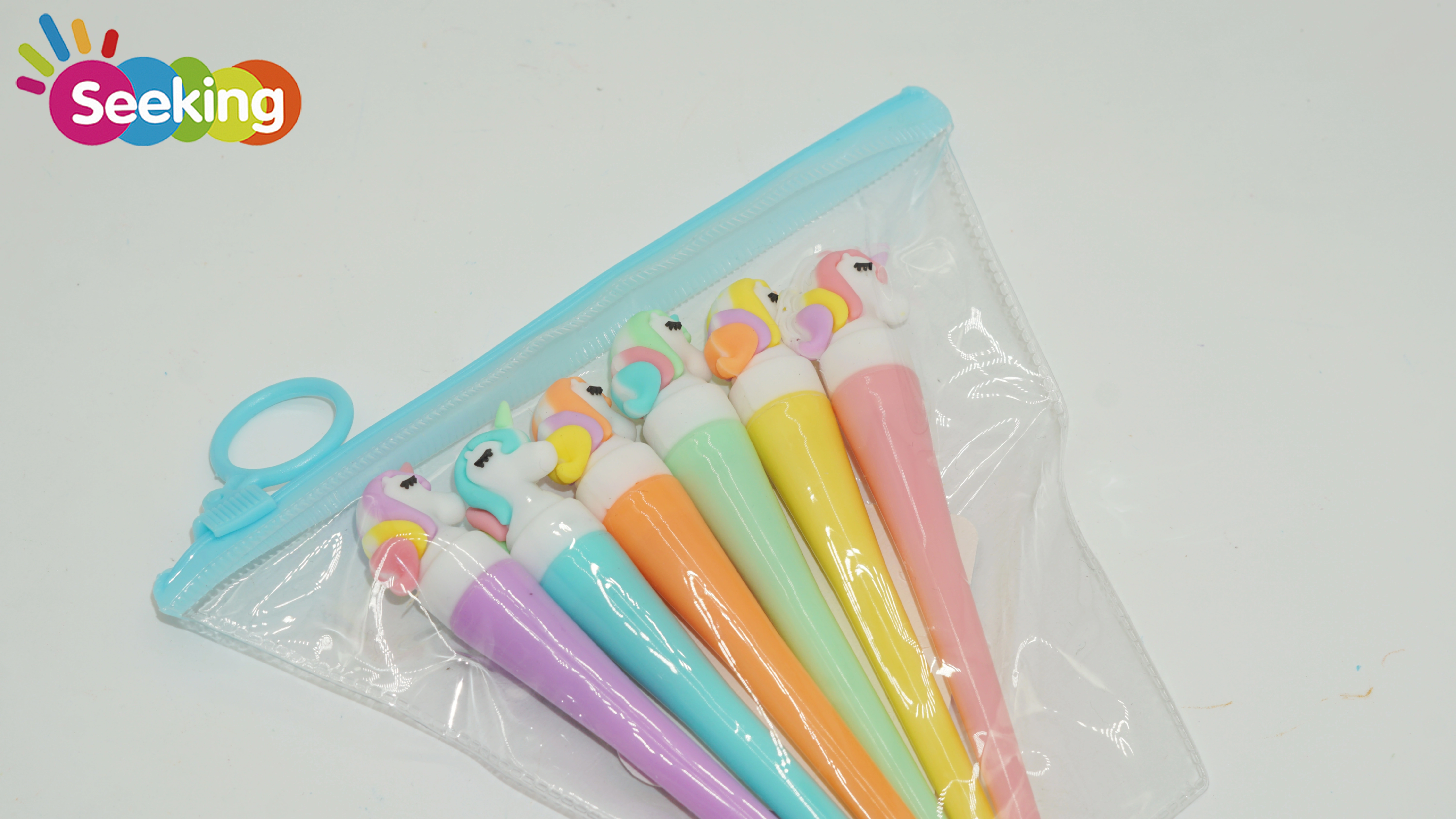 高品質のカスタムユニコーンマカロンスタイルの蛍光ペンマーカーペンメーカー 1