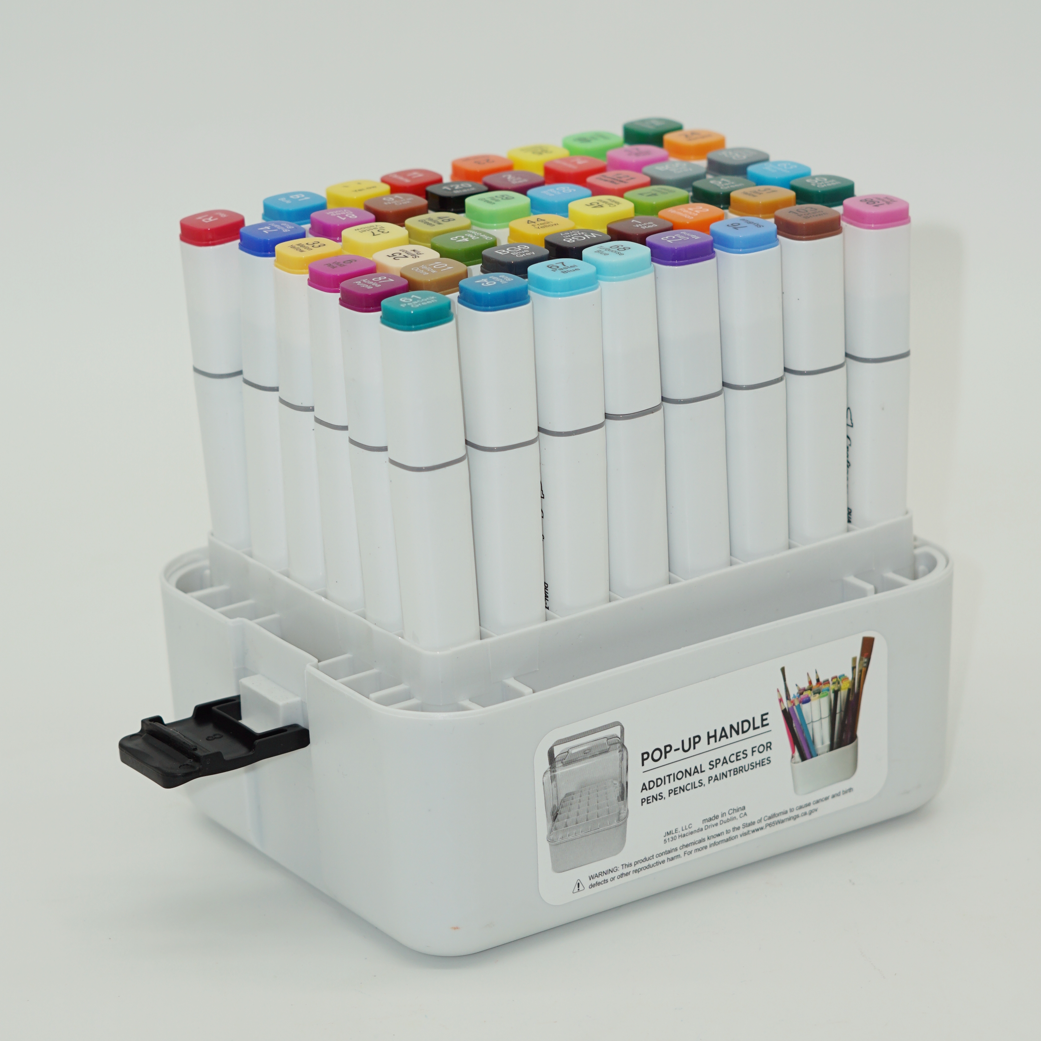 High-quality Ink and Packaging 48 Colors Double-ended Alcohol Marker Box Set for Artist and Children 4