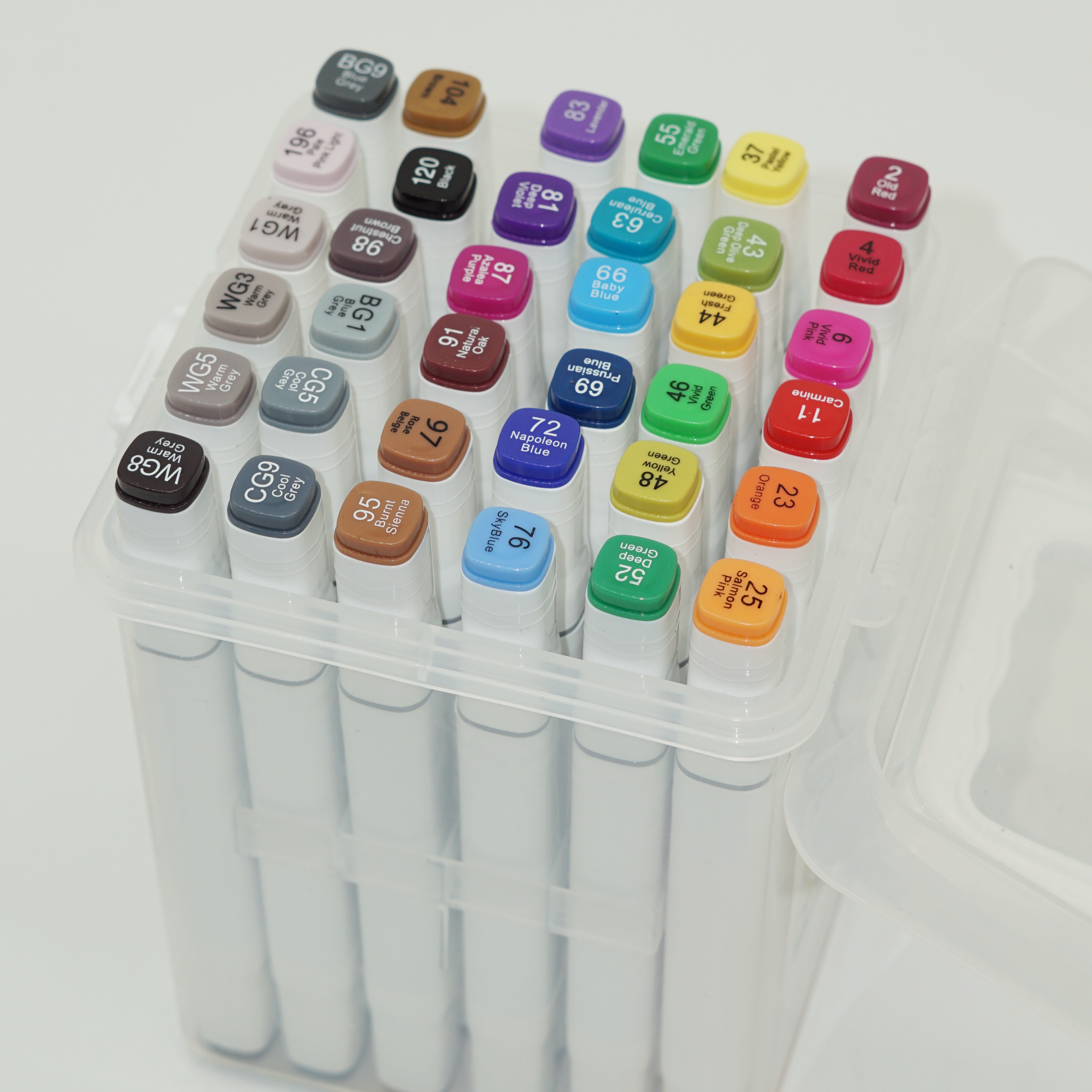 High Quality 36 Colors Double-ended Alcohol Markers for Children and Artist 2