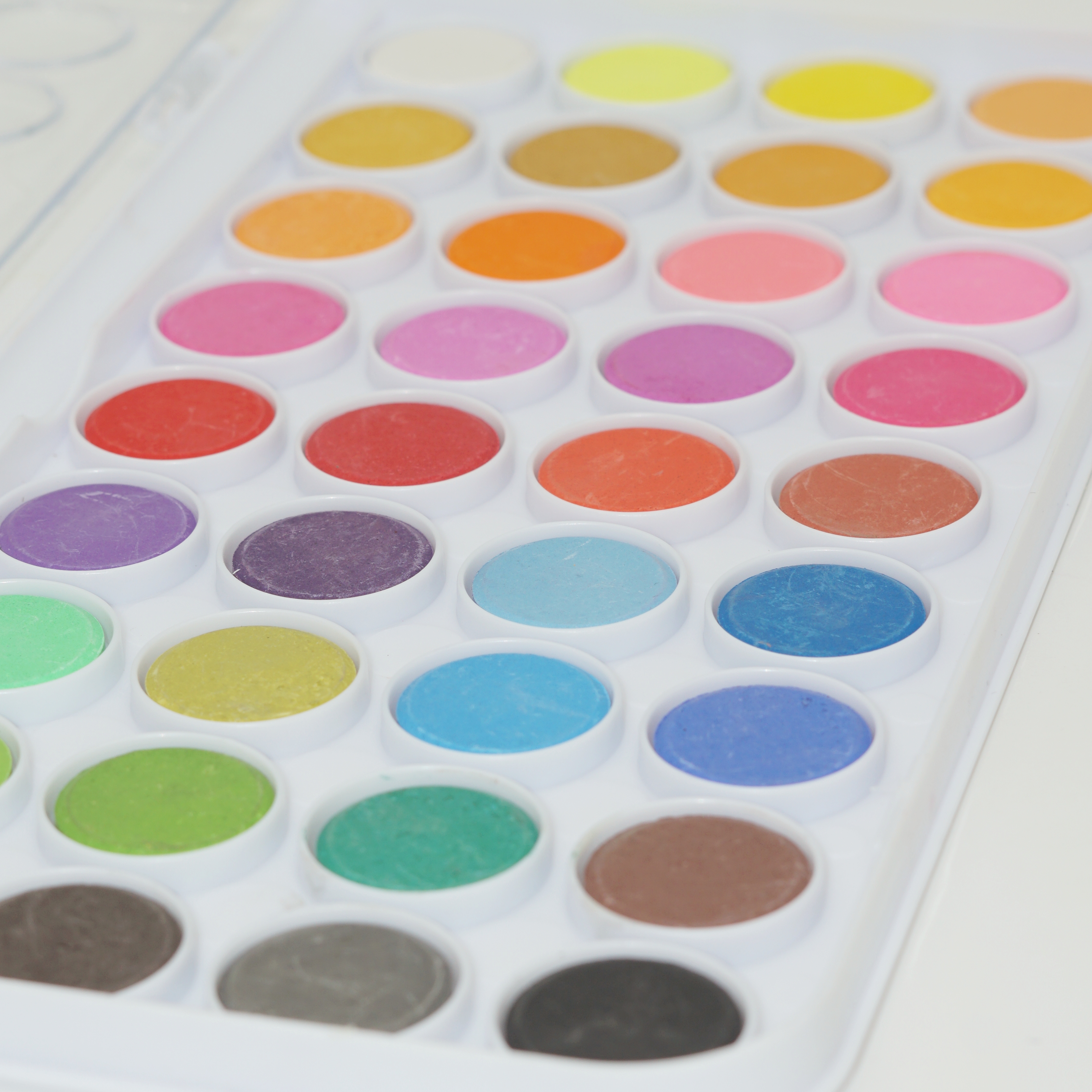 Professional Supplier of 36 Colors Solid Watercolor Cake Set 6