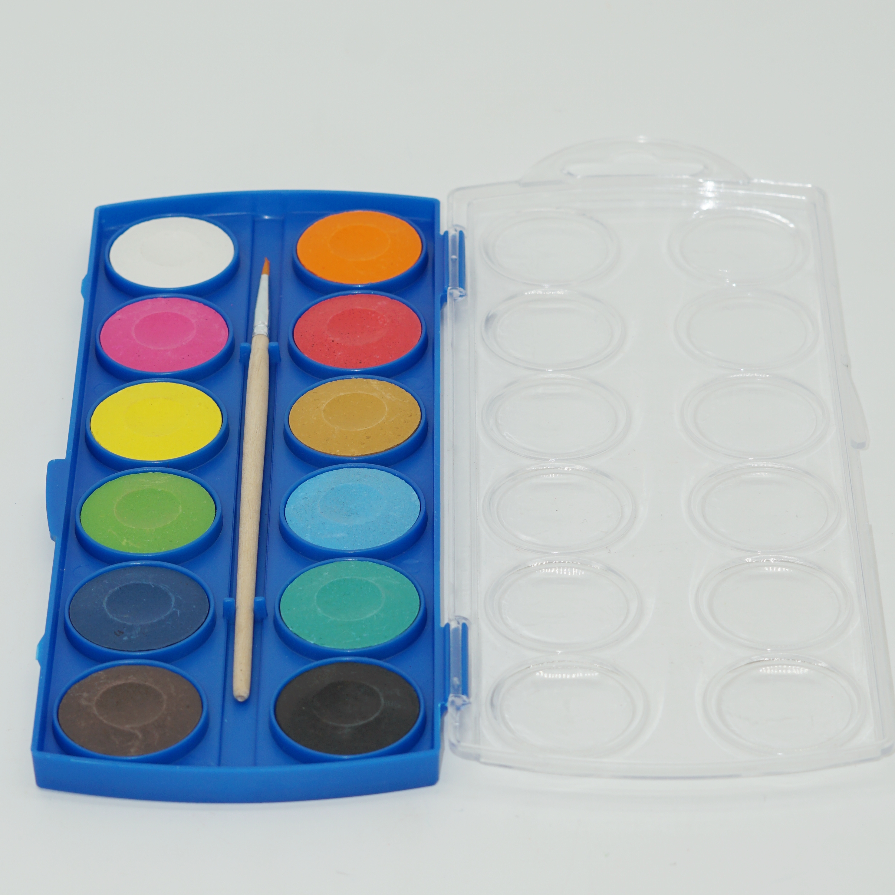 Custom Factory Price 12 Colors Solid Watercolor for Children 5