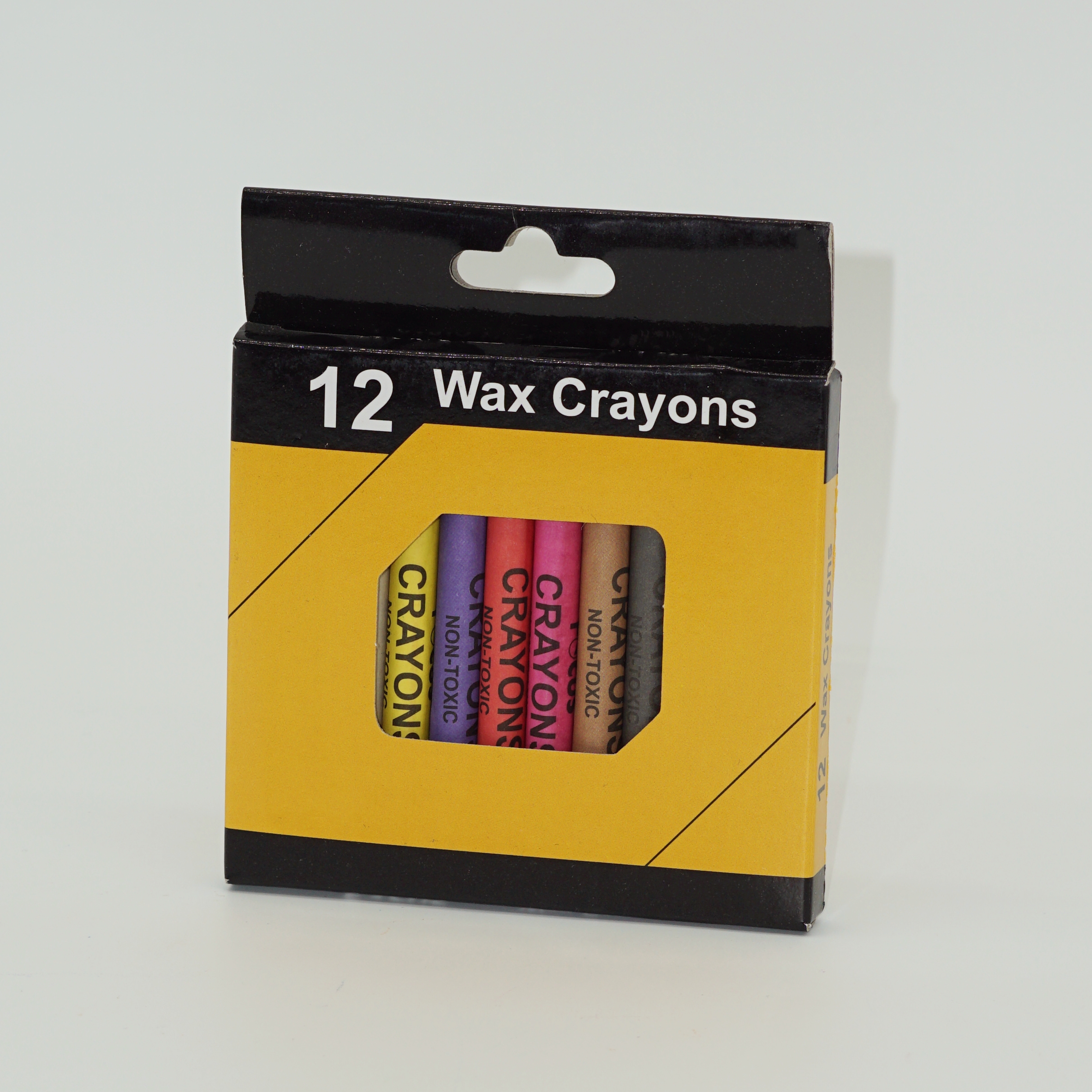 Customized 12 Colors Wax Crayon Set Non-Toxic for Children 7