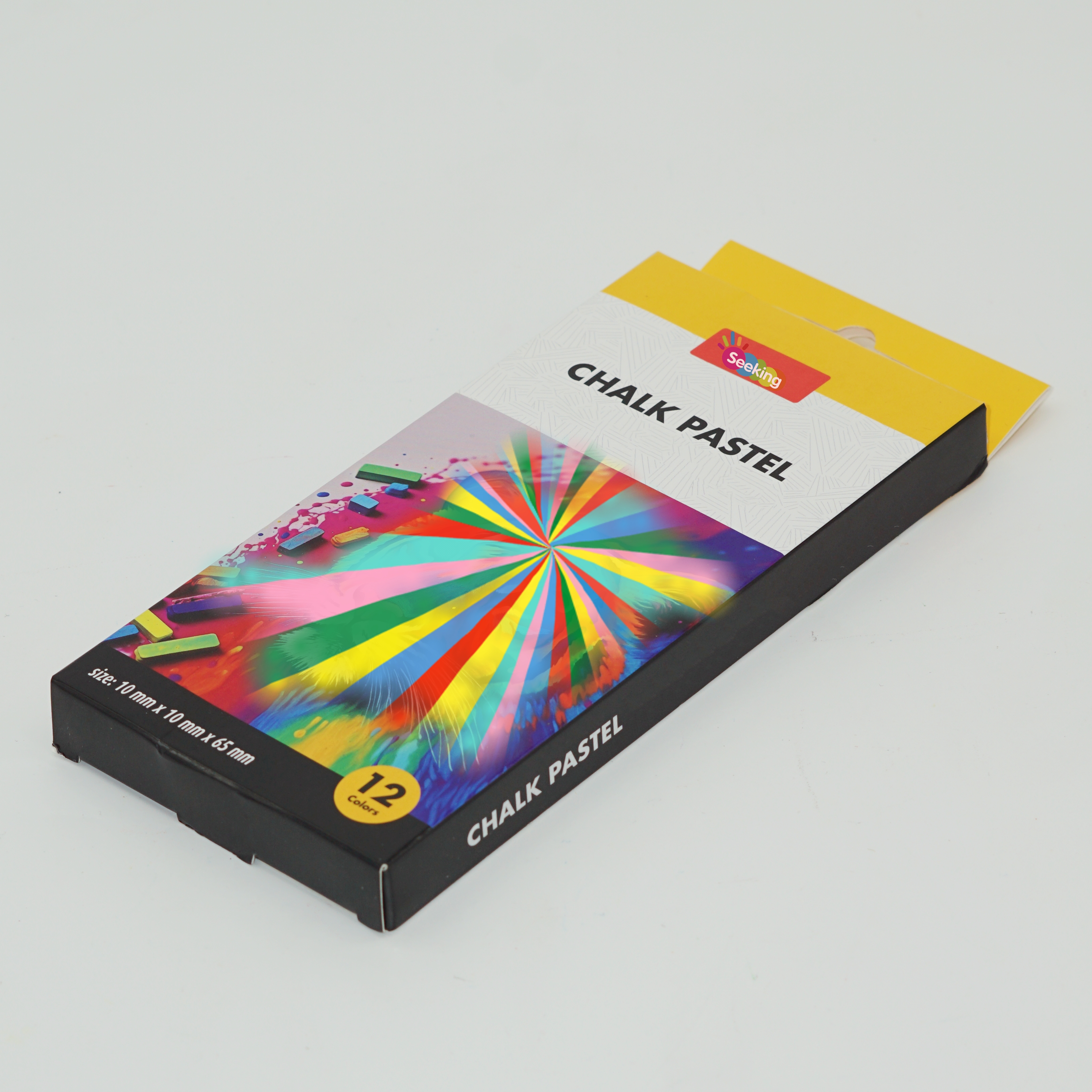 Soft Vibrant 12 Colors Chalk Pastel Set for Artist 4
