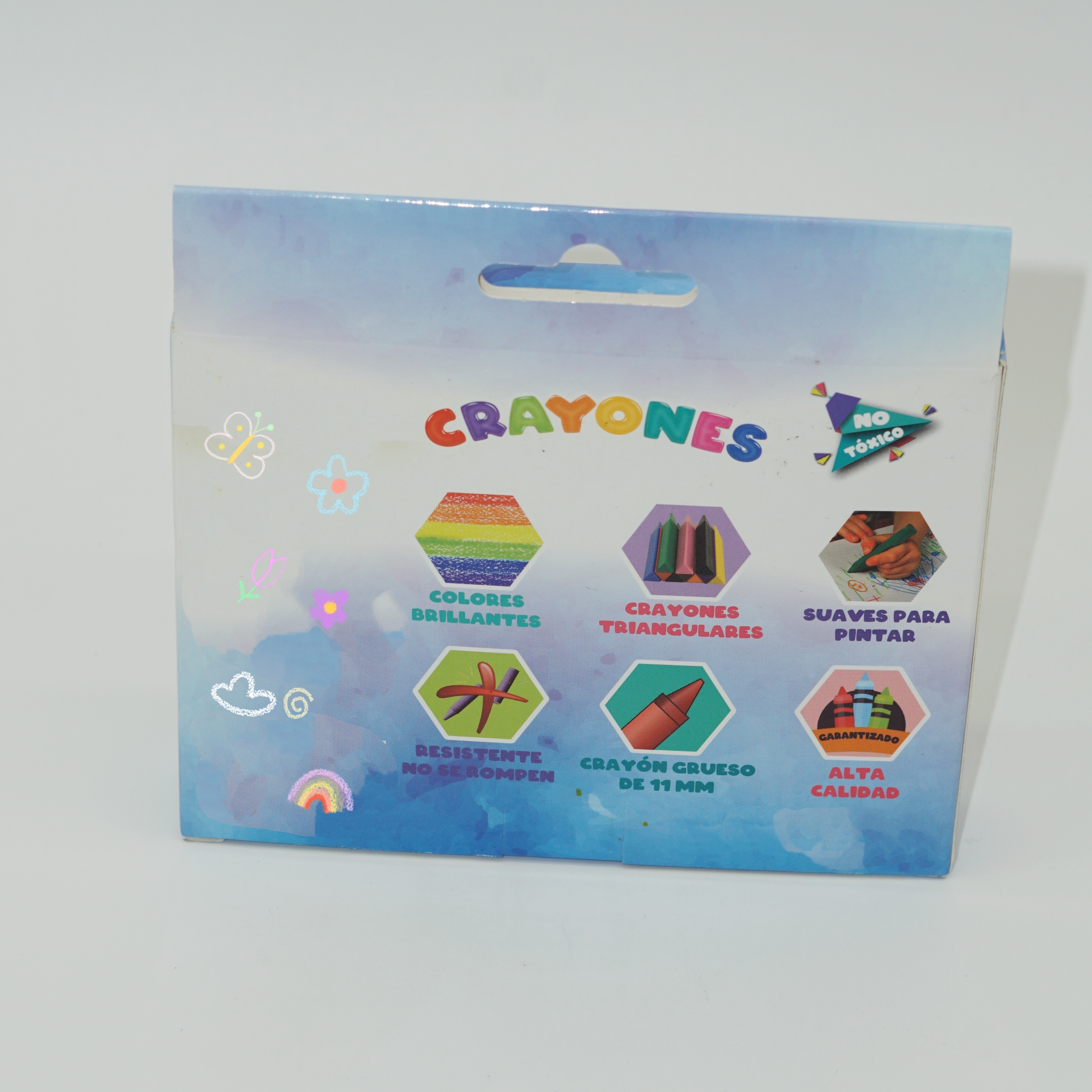 24 Colors Triangulares Jumbo Super Soft Crayons Set 4