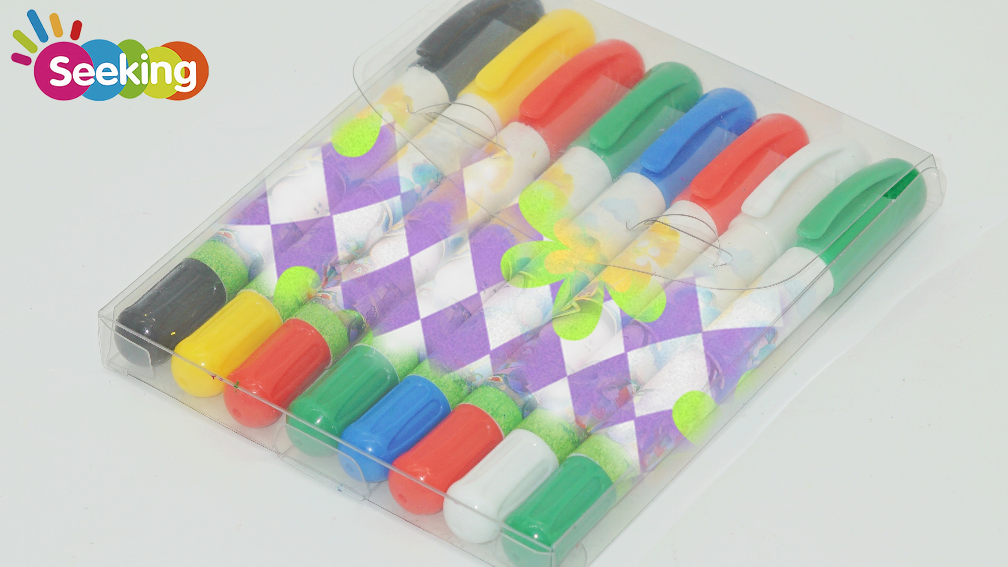 Juego de pasteles al óleo giratorios solubles en agua, no tóxicos, con logotipo personalizado profesional, precio al por mayor para niños 1