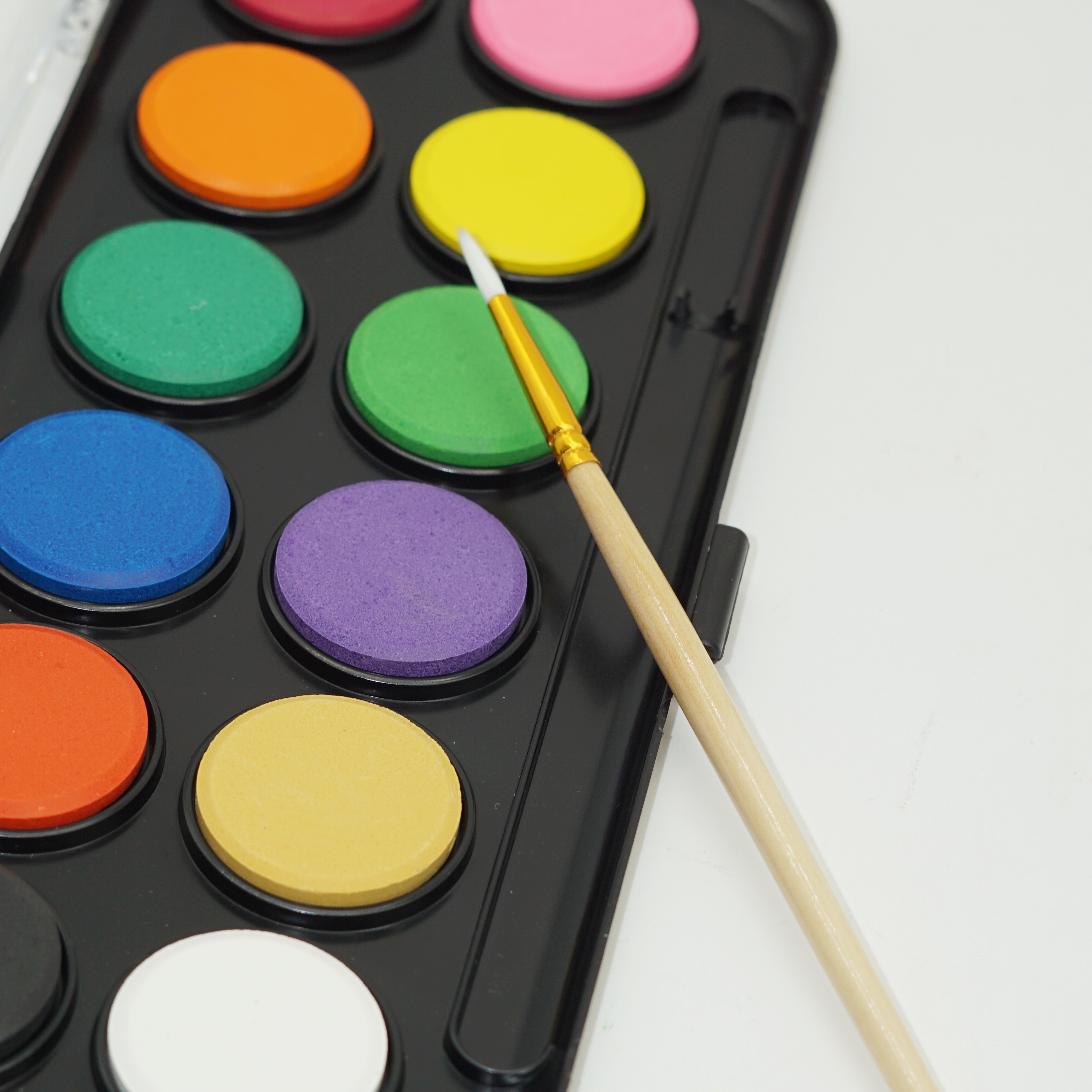 Customized 12 colors solid watercolor paint set manufacturers From China | Seeking 9