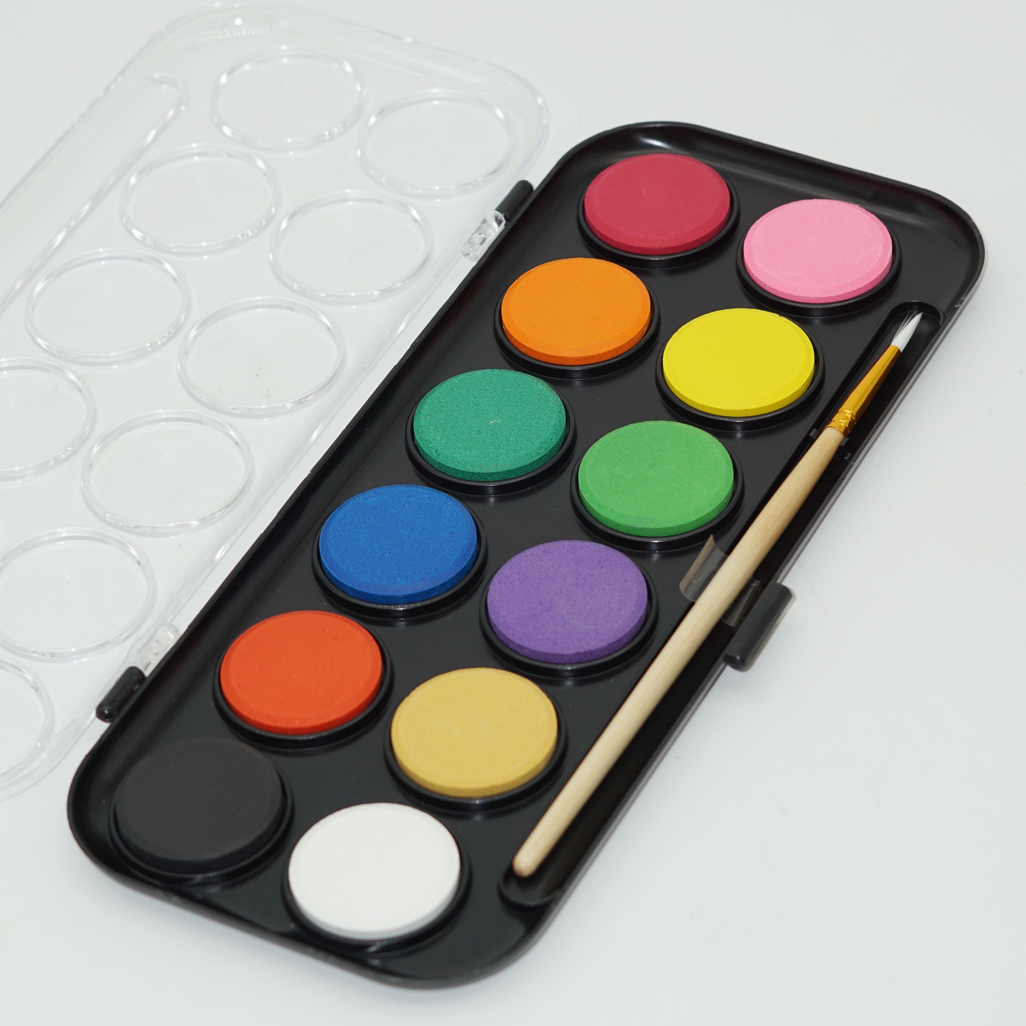 Customized 12 colors solid watercolor paint set manufacturers From China | Seeking 7