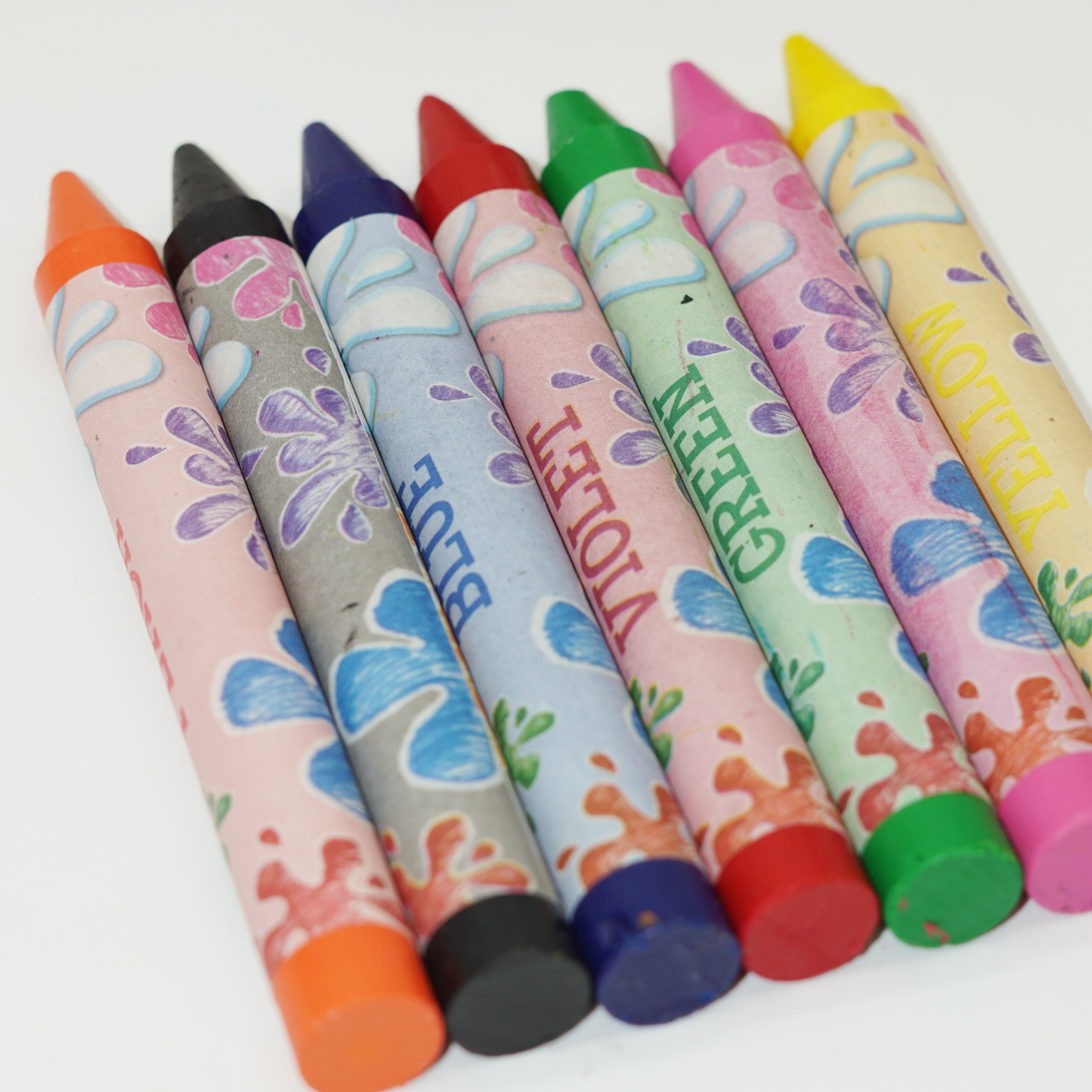 High Quality Non-Toxic 20 Colors Jumbo Crayon Plastic Bottle Set 10