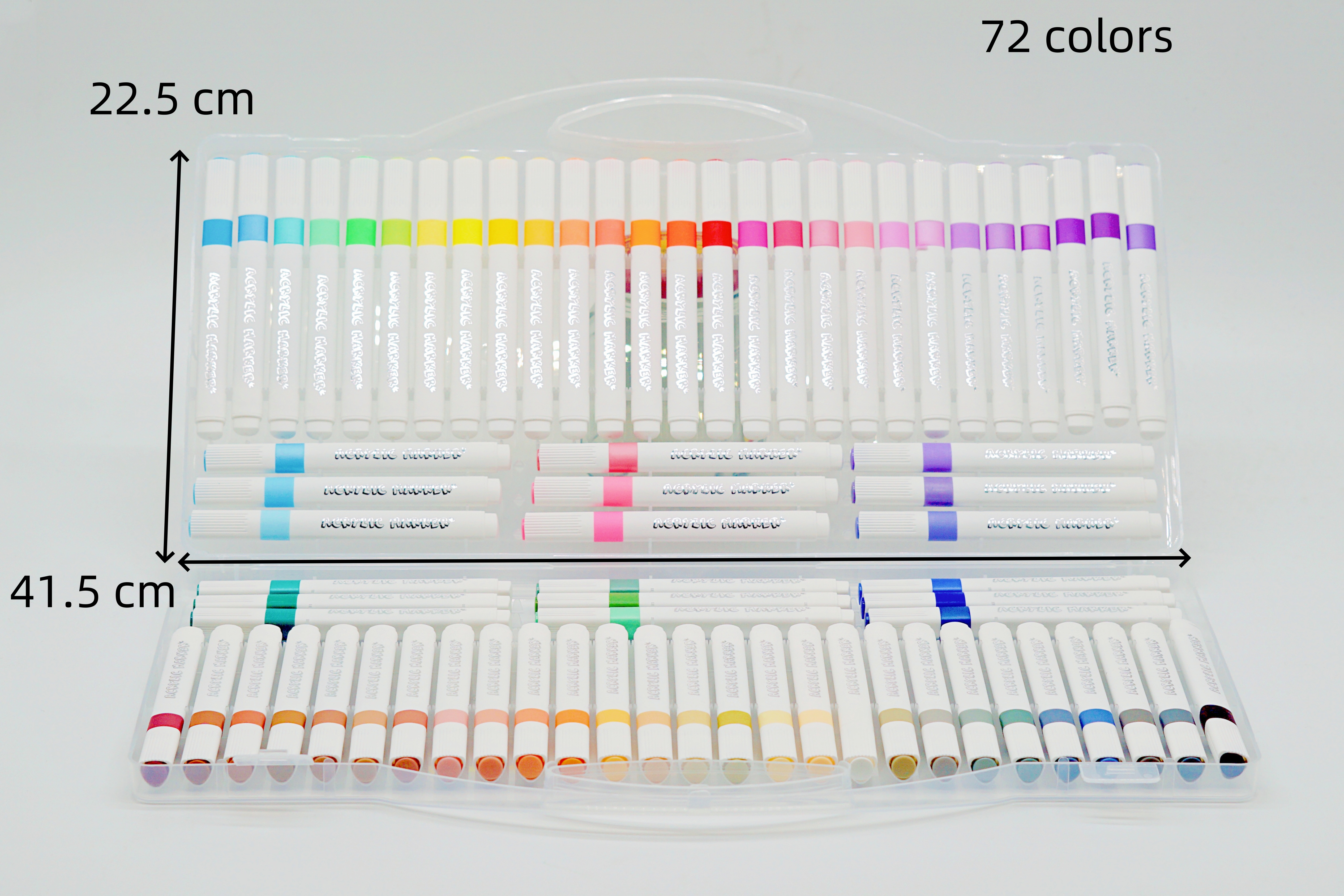 72 Colors Acrylic Marker 1