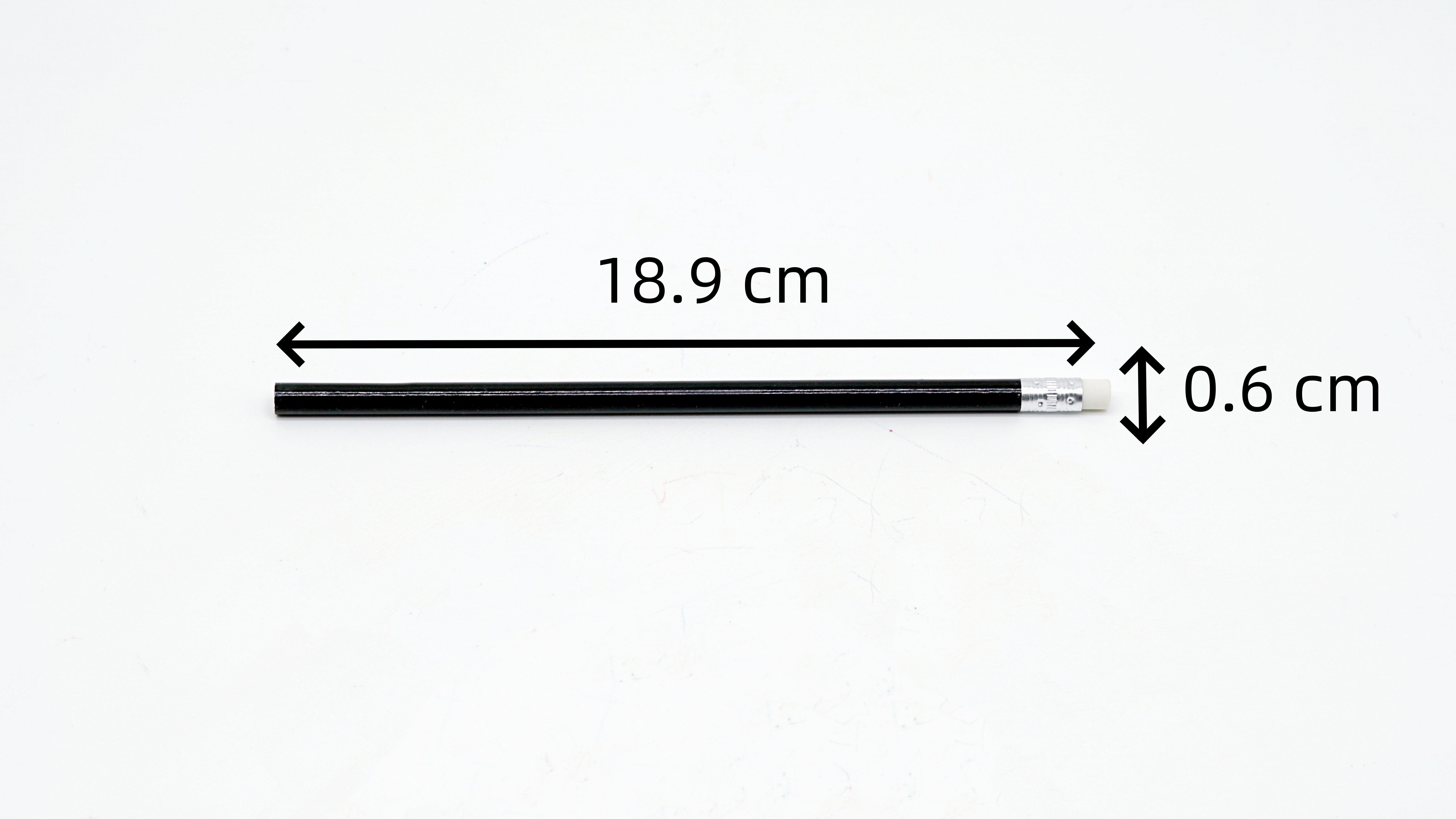 Standard Wood Cased Graphite Pencil With Erasers 2