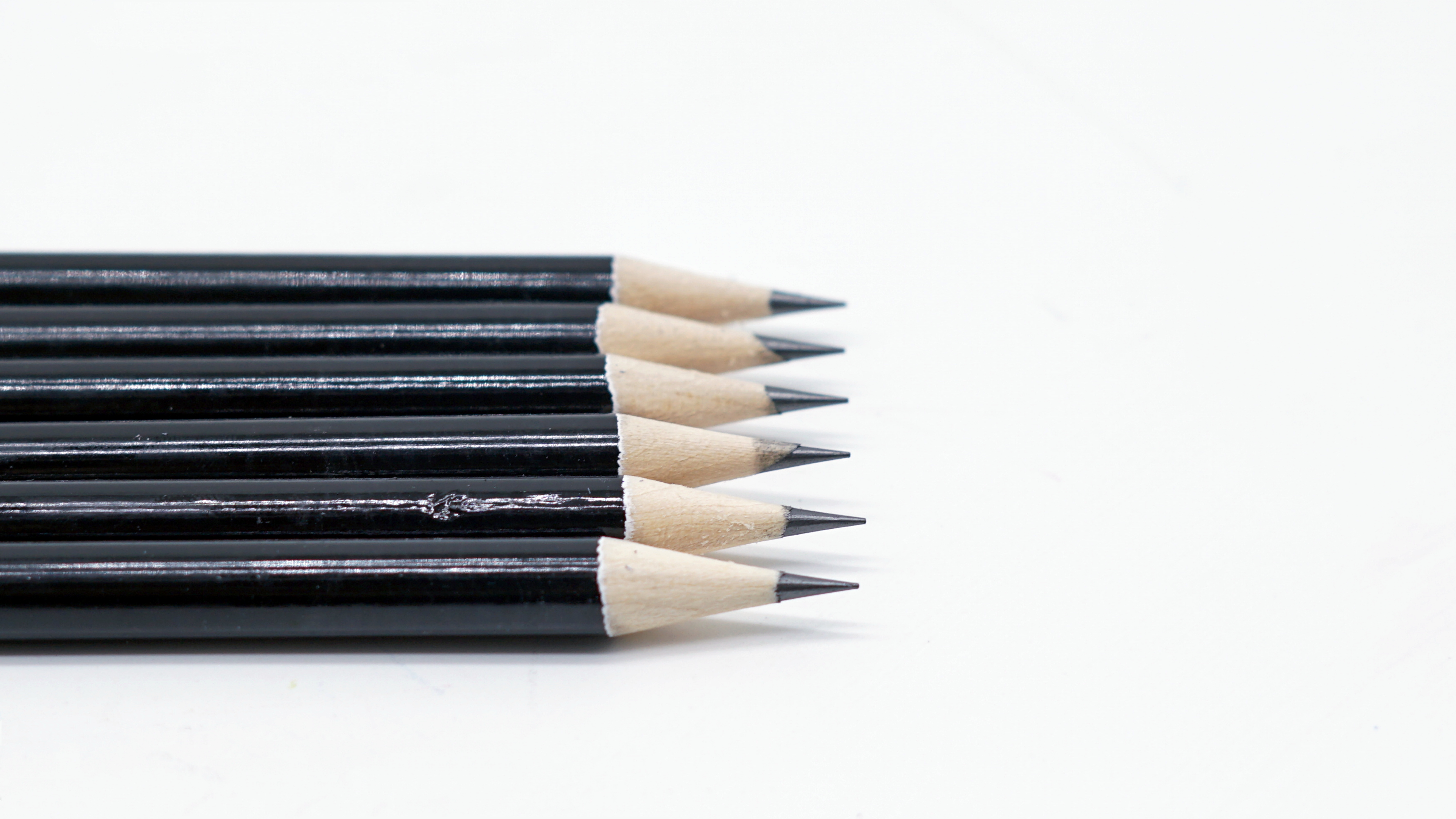 Standard Wood Cased Graphite Pencil With Erasers 3