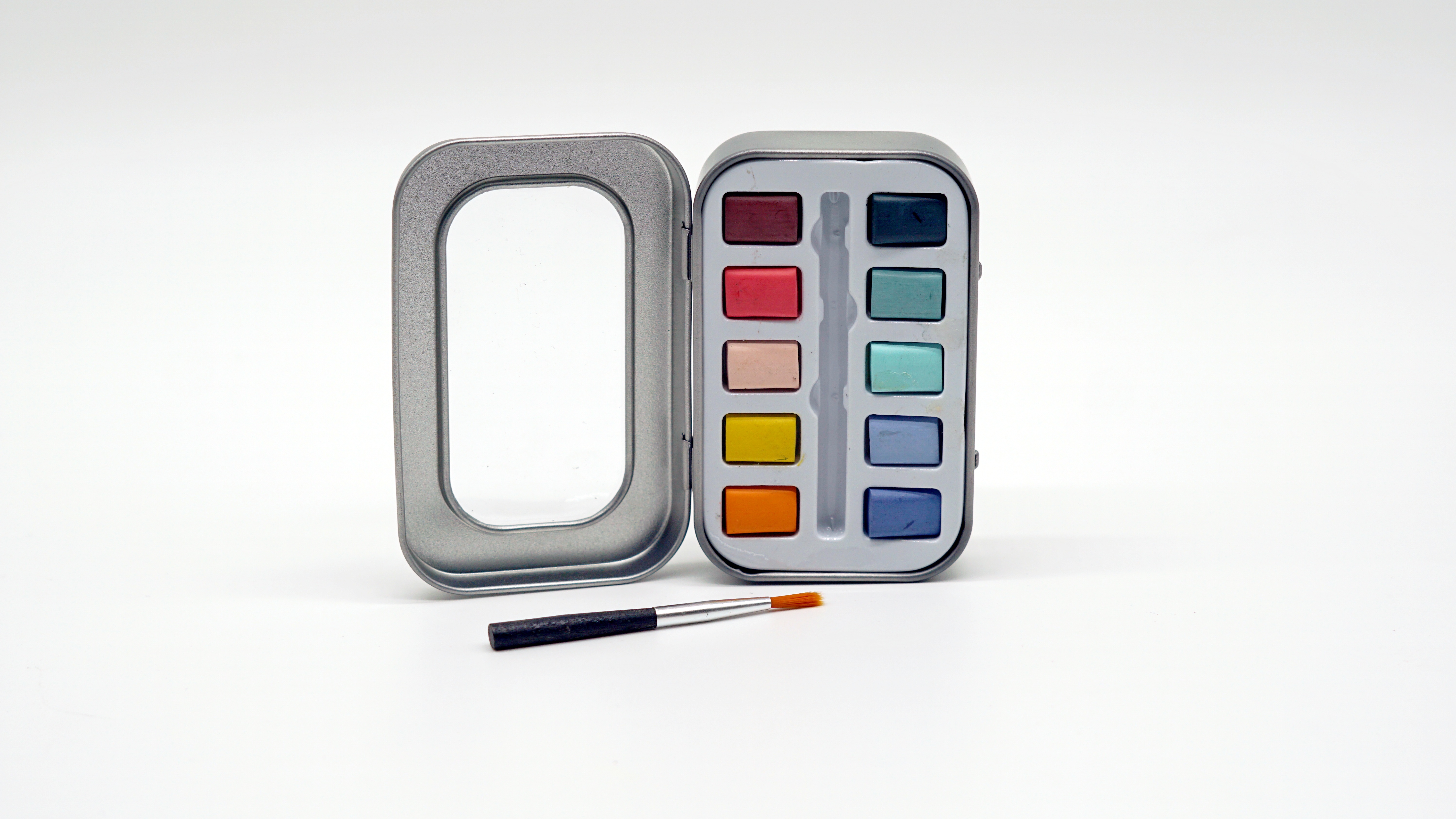 Mini 10 Colors Tin Box Soild Paint 3