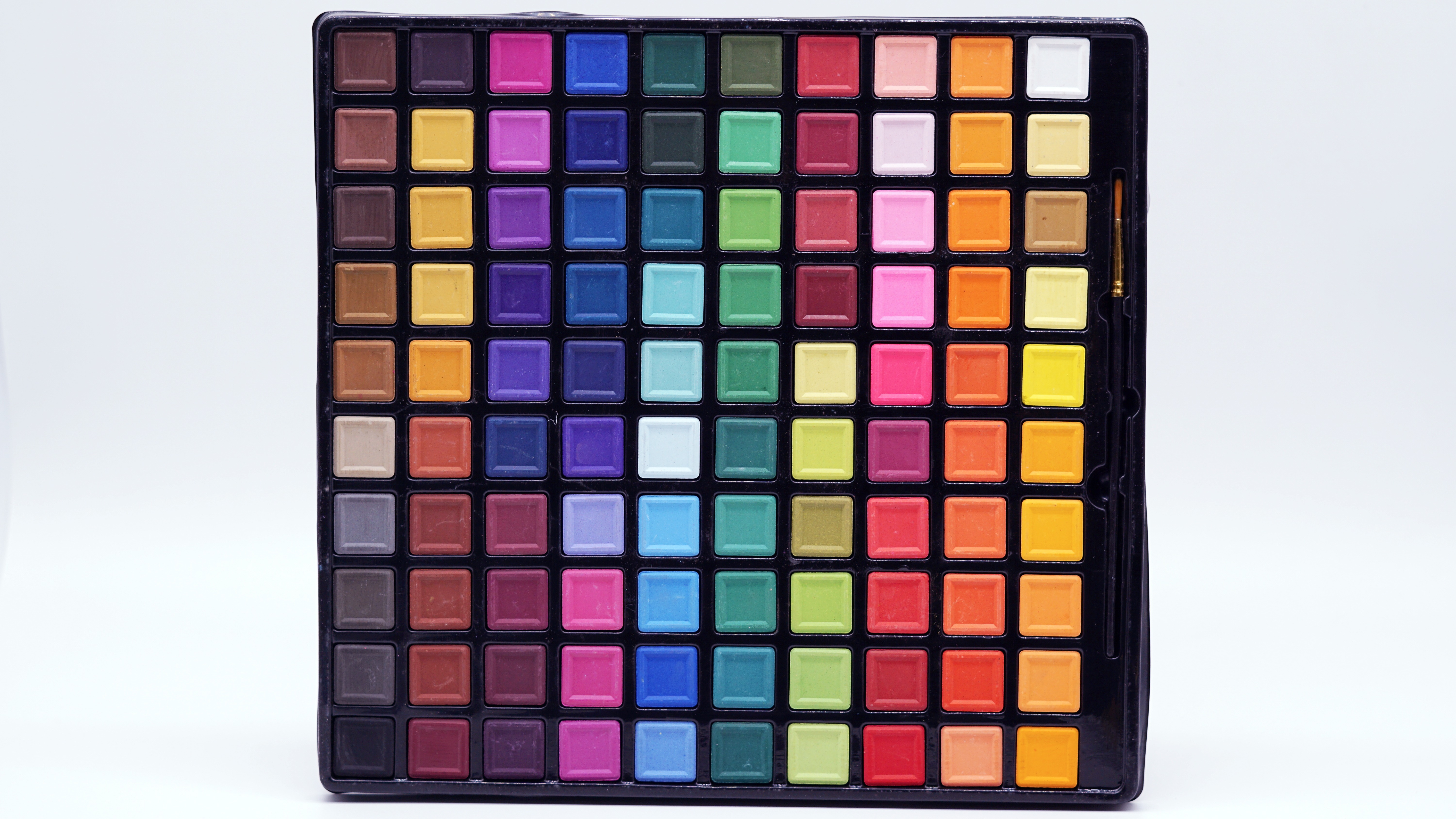 100 Colors Soild Paint With Brush Set 1