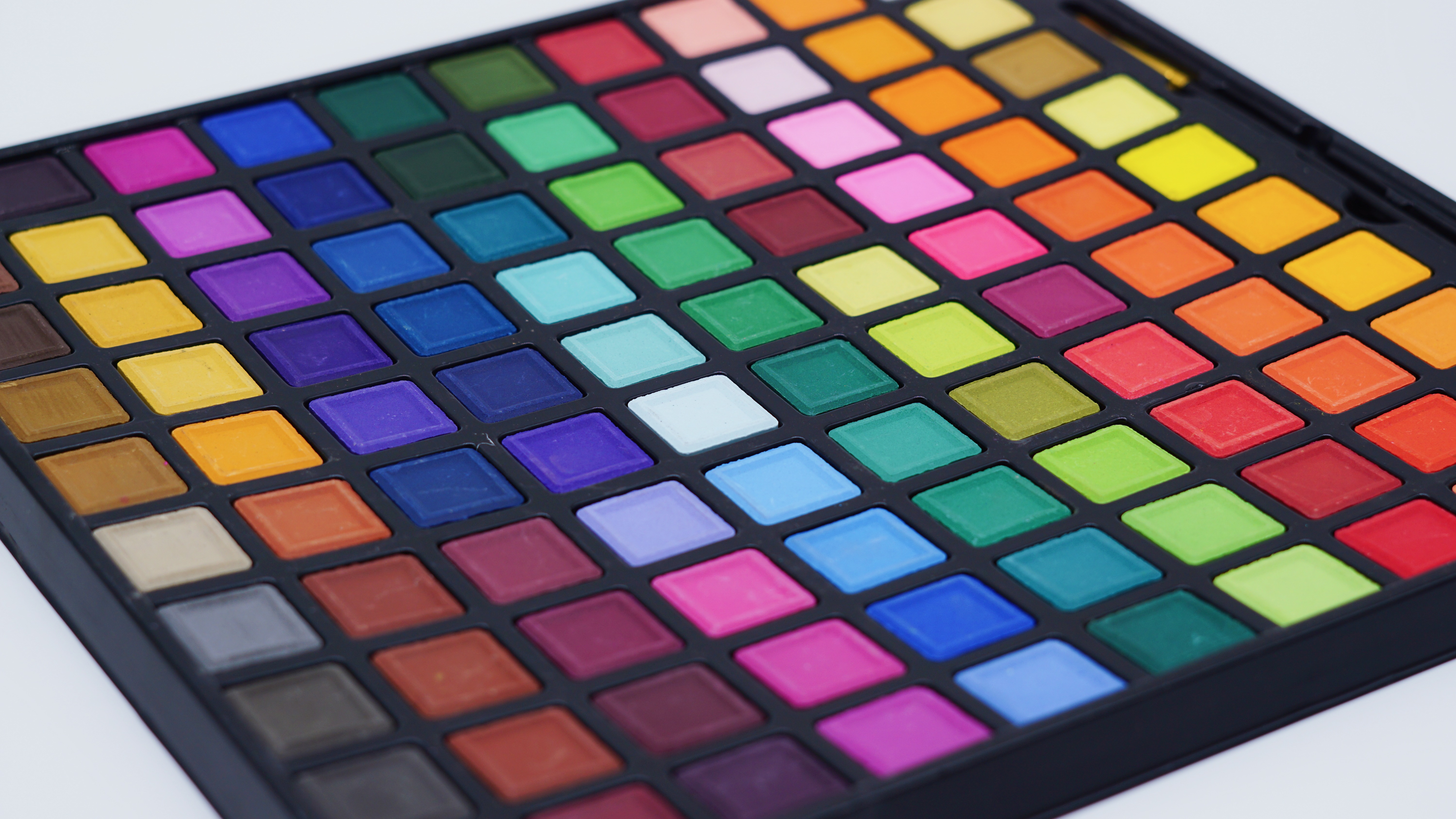 100 Colors Soild Paint With Brush Set 2