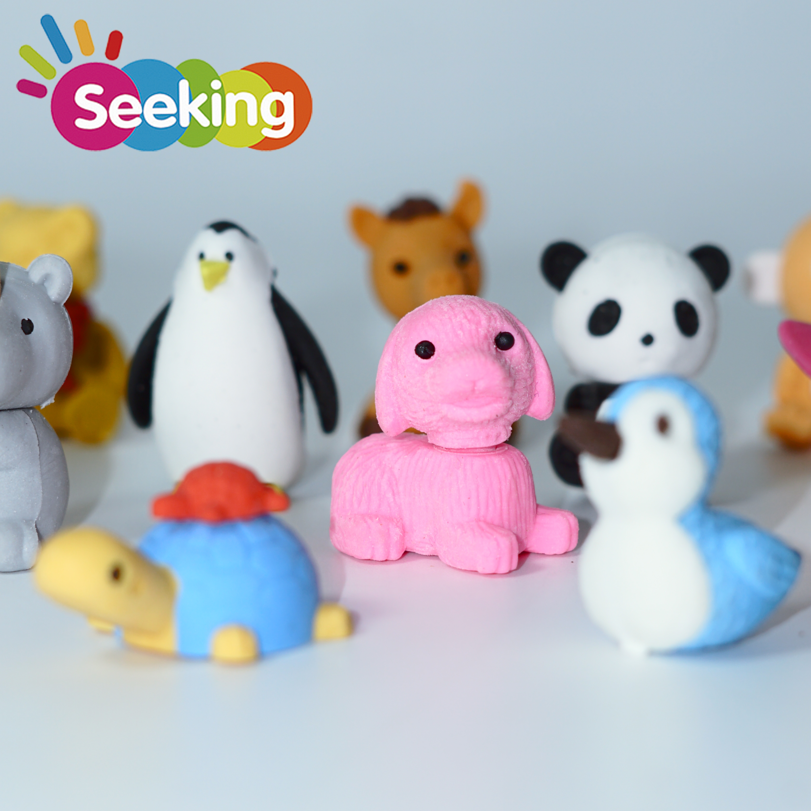 Animal erasers