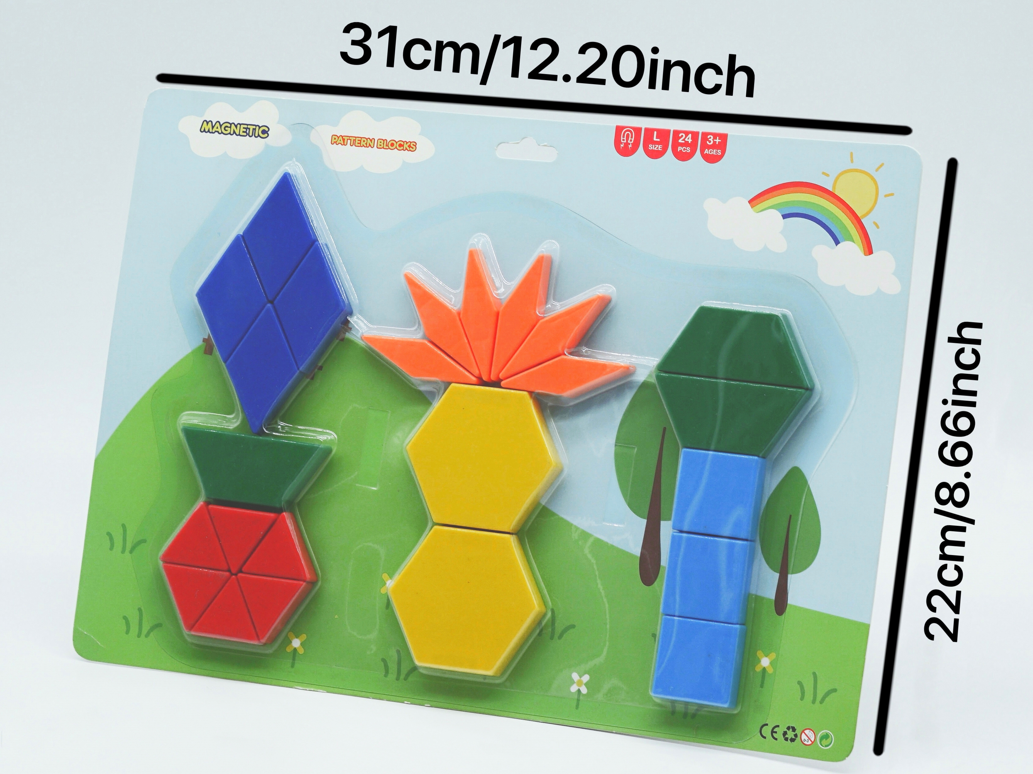Best Supplier of Magnet Pattern Blocks for Children 6