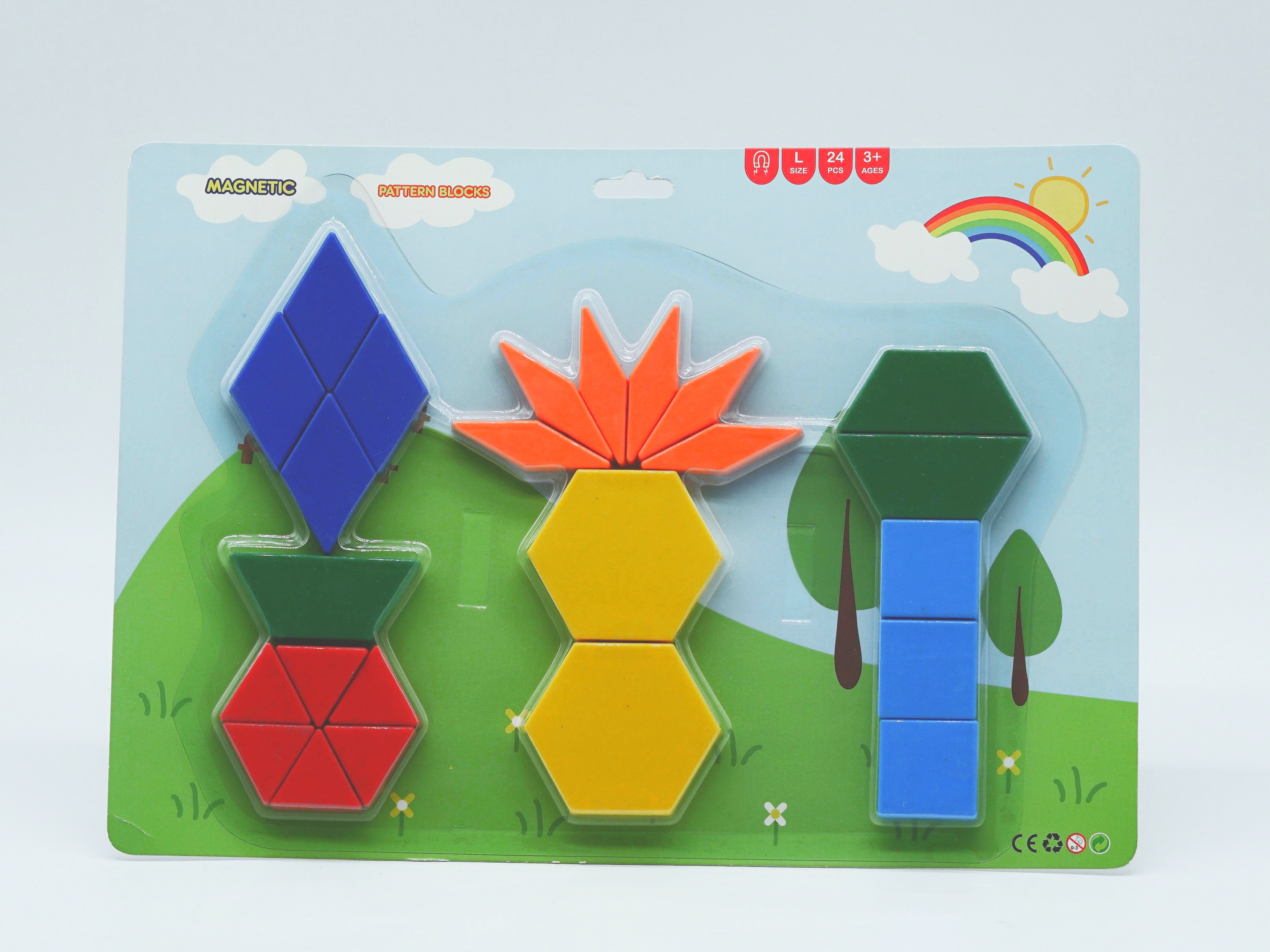 Best Supplier of Magnet Pattern Blocks for Children 5