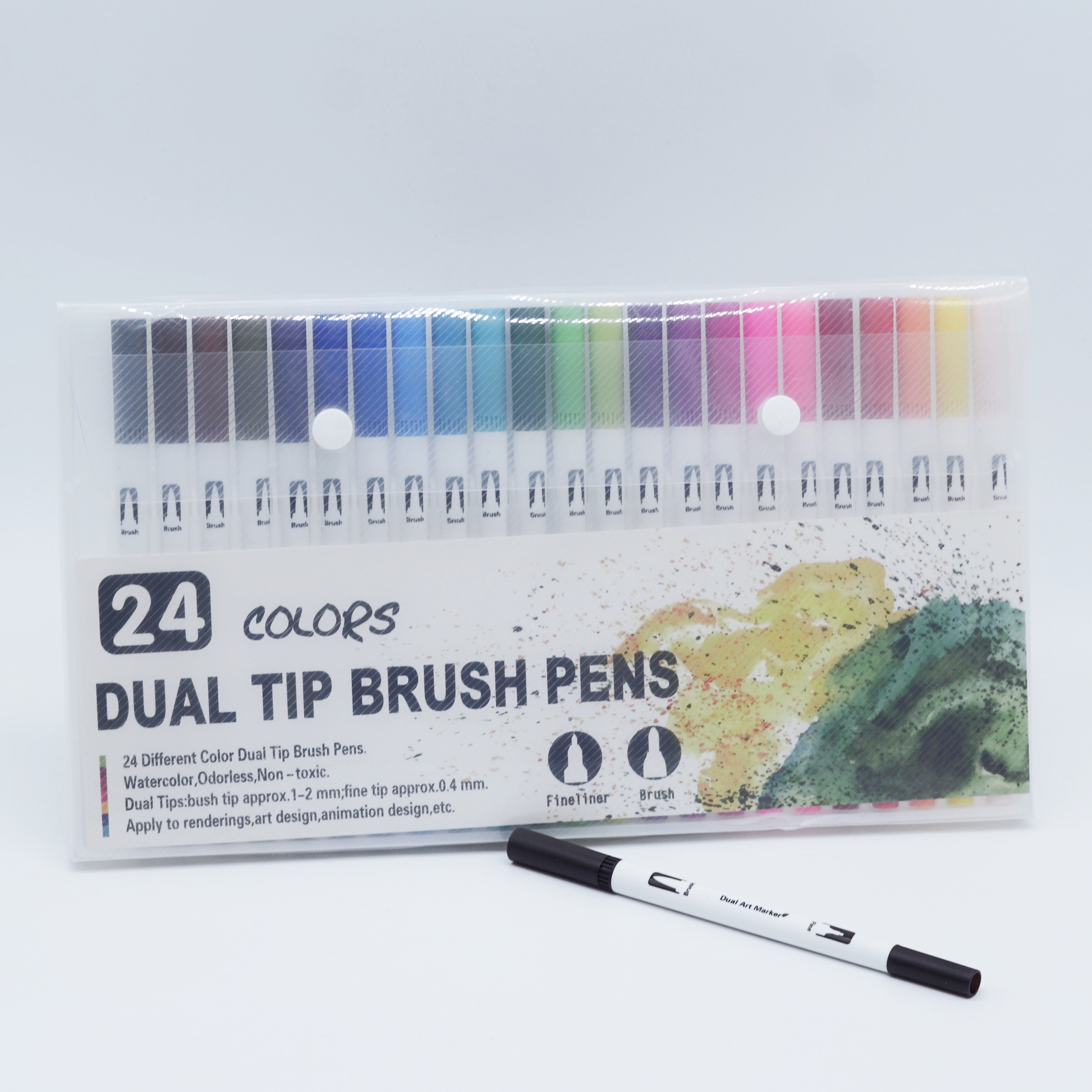 What is the difference between markers and watercolours? 5