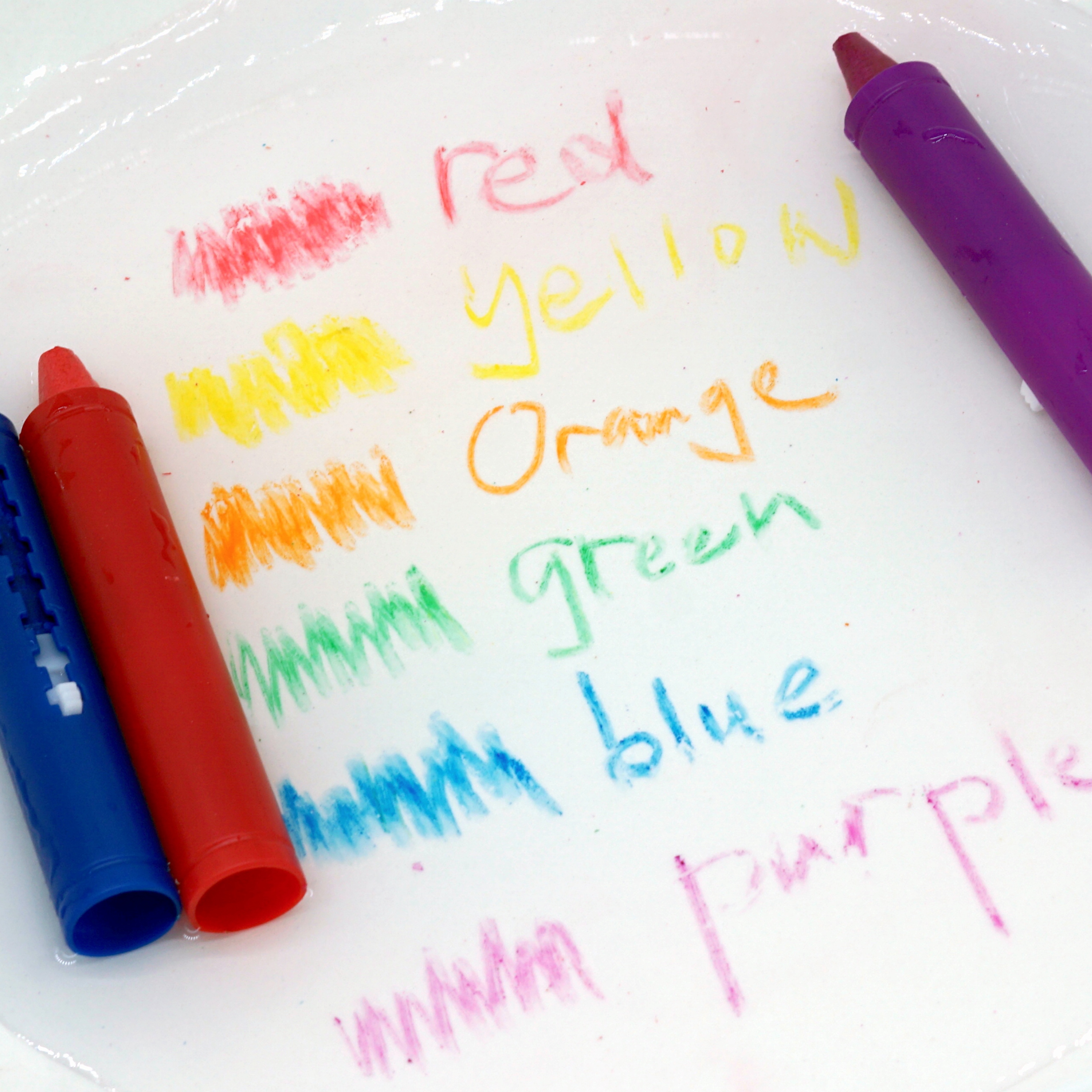 The difference between bath crayons and regular crayons 2