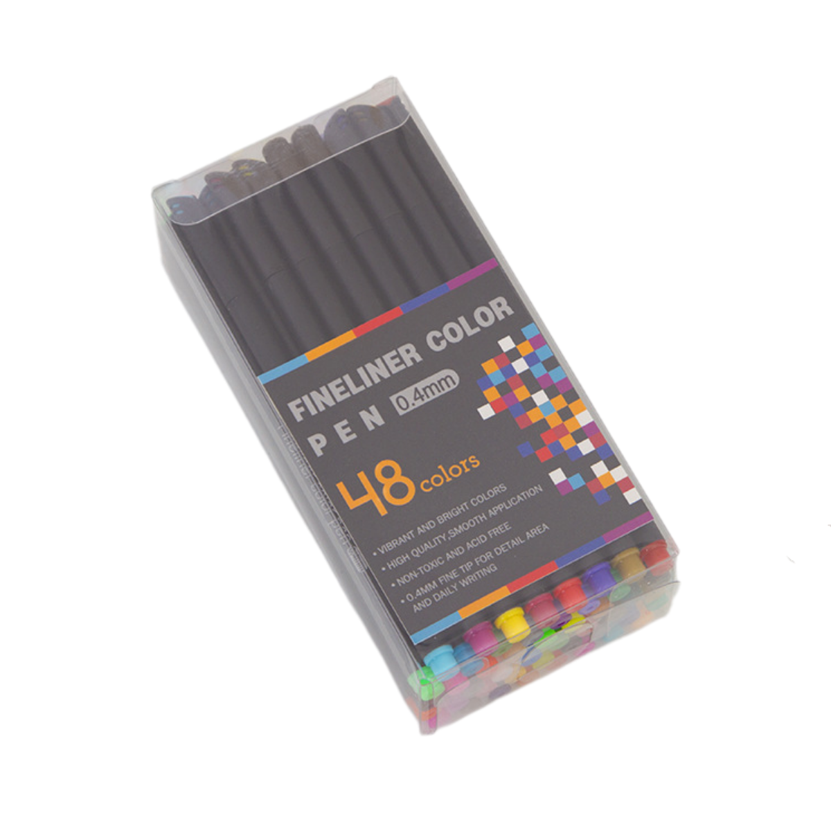 Wholesale Colored Watercolor Fineliner Color Pen Art Painting Special Quick-dry Stationery Quick Shipment 10