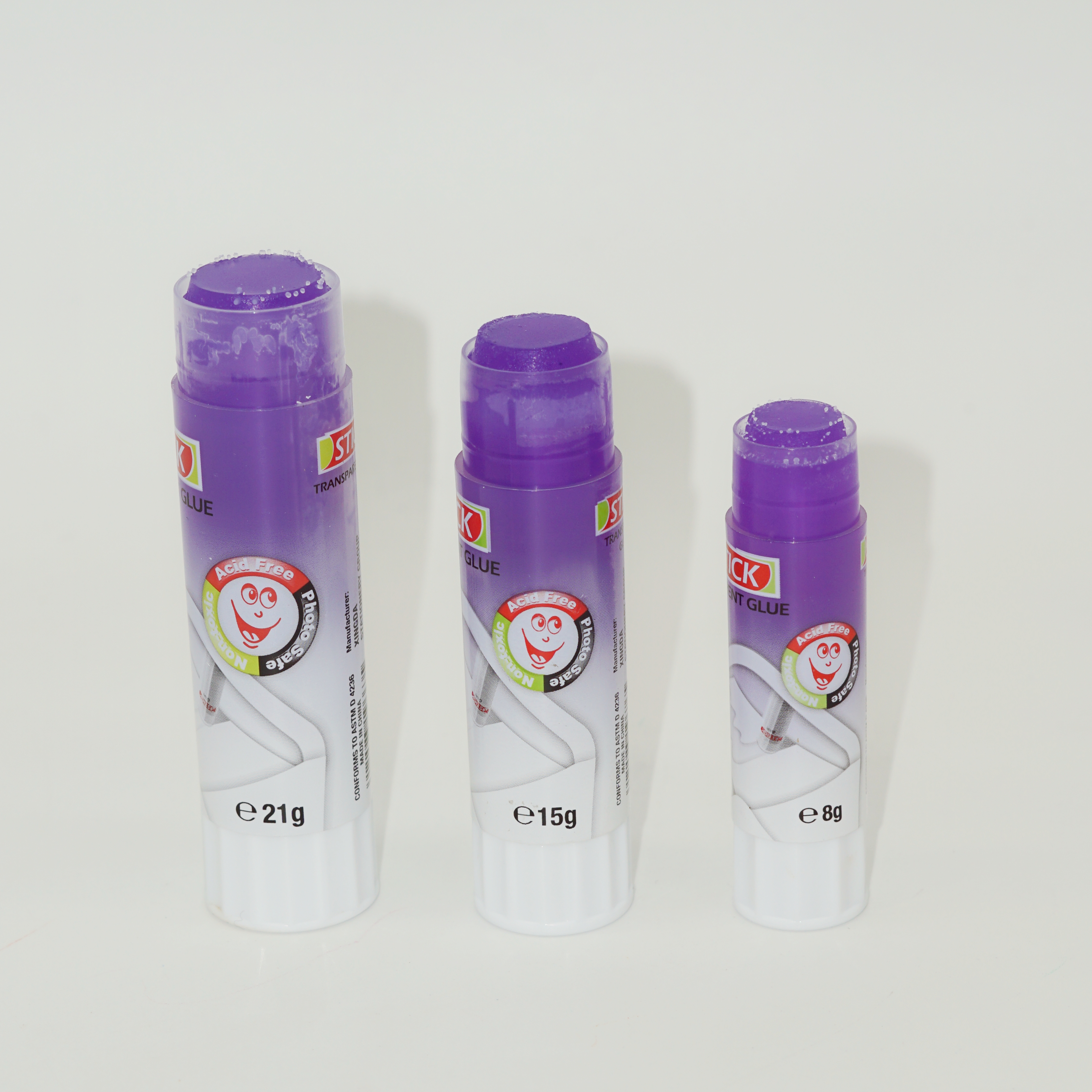 New Arrivals Stationery Custom Colorful Gel Solid Glue 8g 15g 21g Material Glue Stick for Hand Crafting School Office 3
