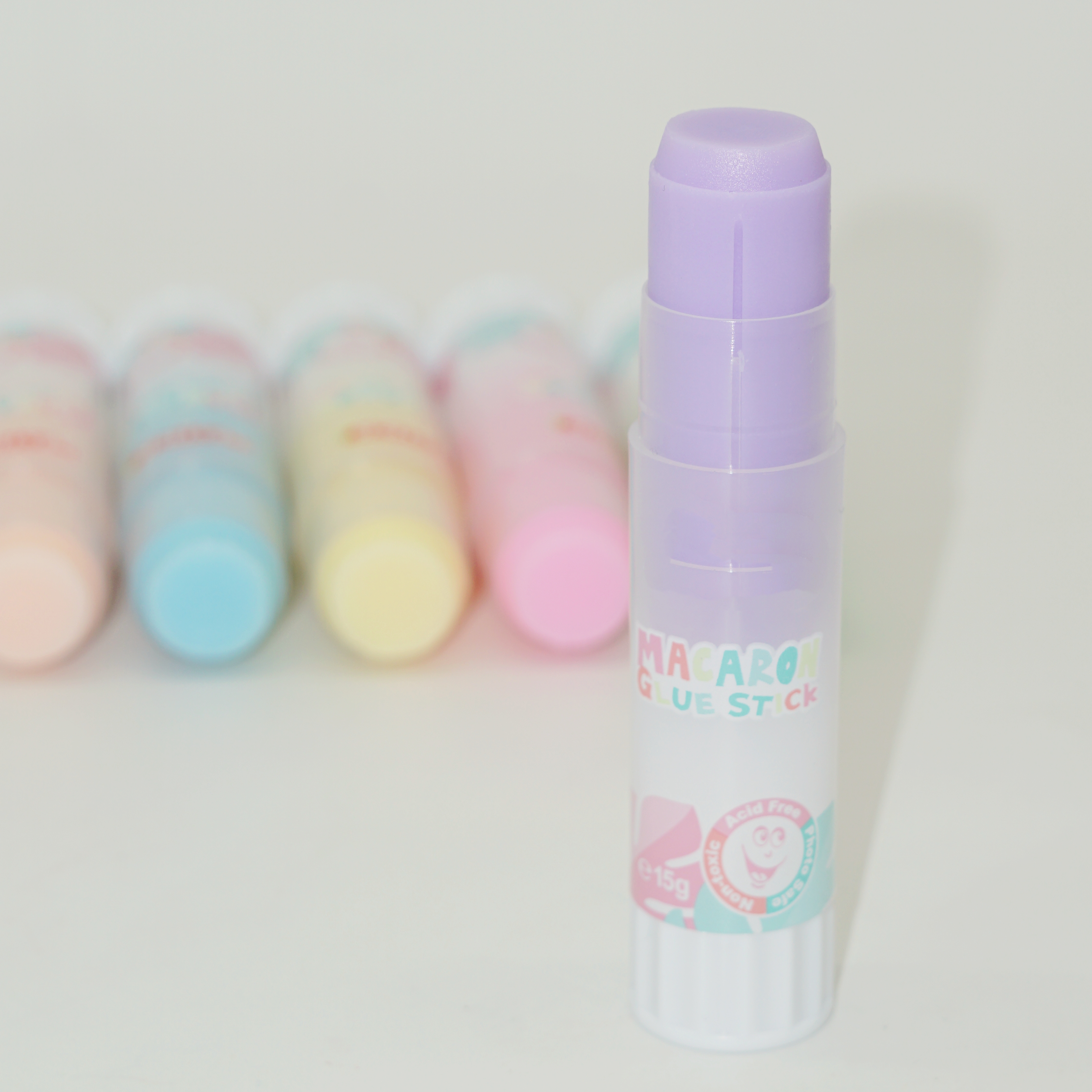 Factory Price Stationery Custom Macaron Color Solid Glue 8g 15g 21g Glue Stick for Hand Crafting School Office 3