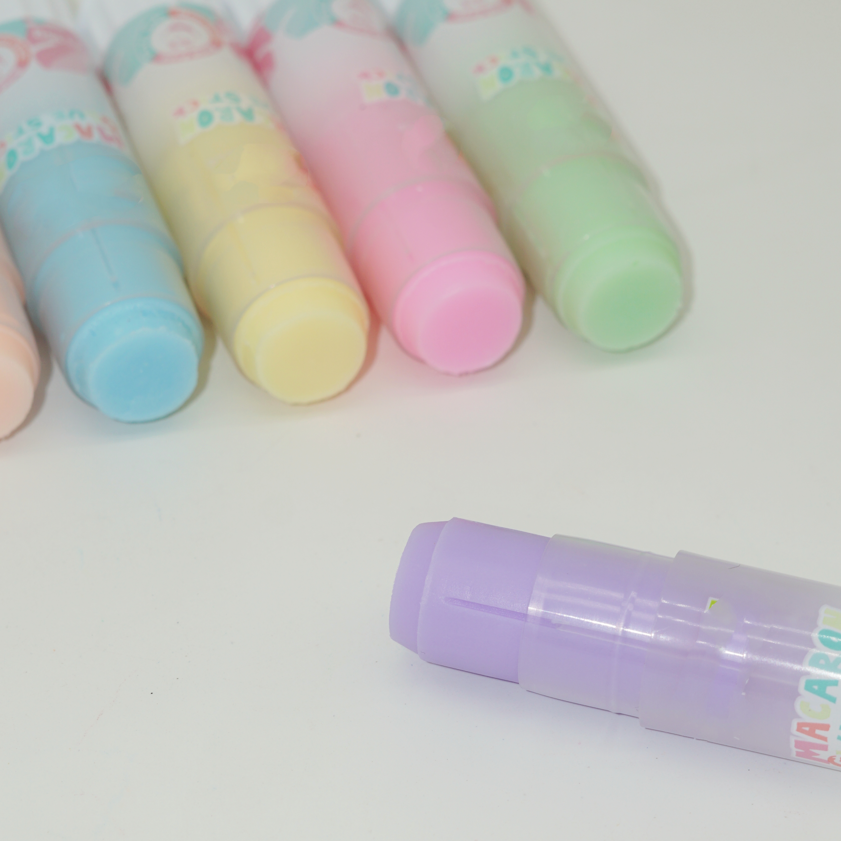 Factory Price Stationery Custom Macaron Color Solid Glue 8g 15g 21g Glue Stick for Hand Crafting School Office 5