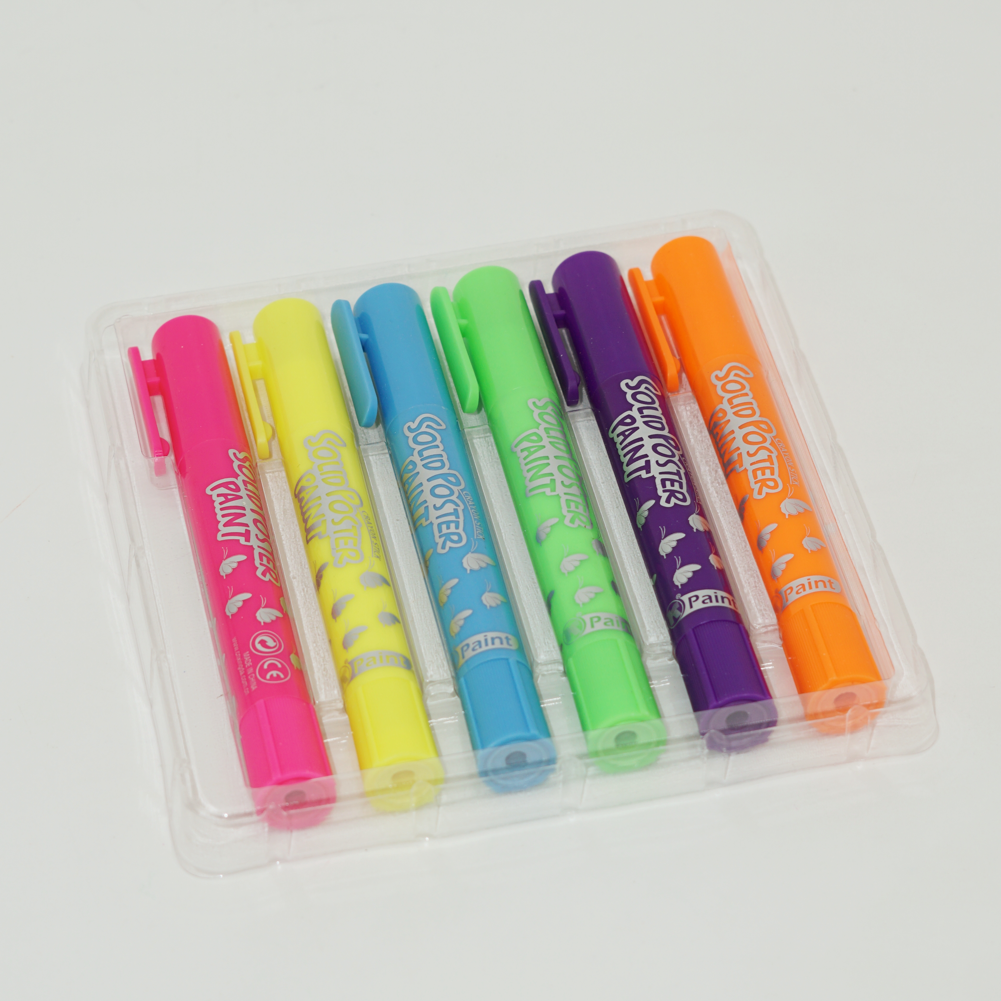 Non-toxic Art Drawing 6/12 Colors No Dirty Wax Crayon Solid Tempera Twistable Soft Sticks Poster Paint Manufacturer 8