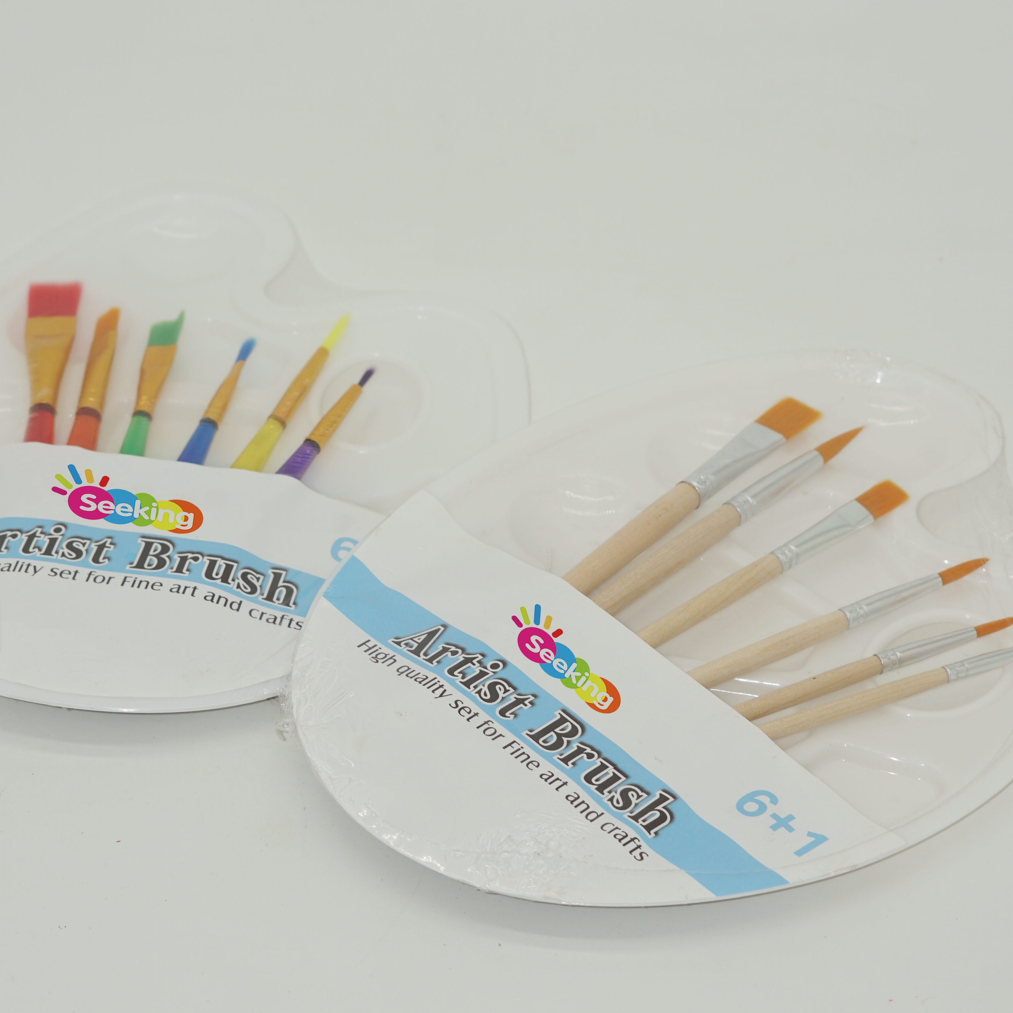 Factory Low Price Wholesale Artist Painting Brush with Painting Palette Set Art Supplies Manufacturer 3