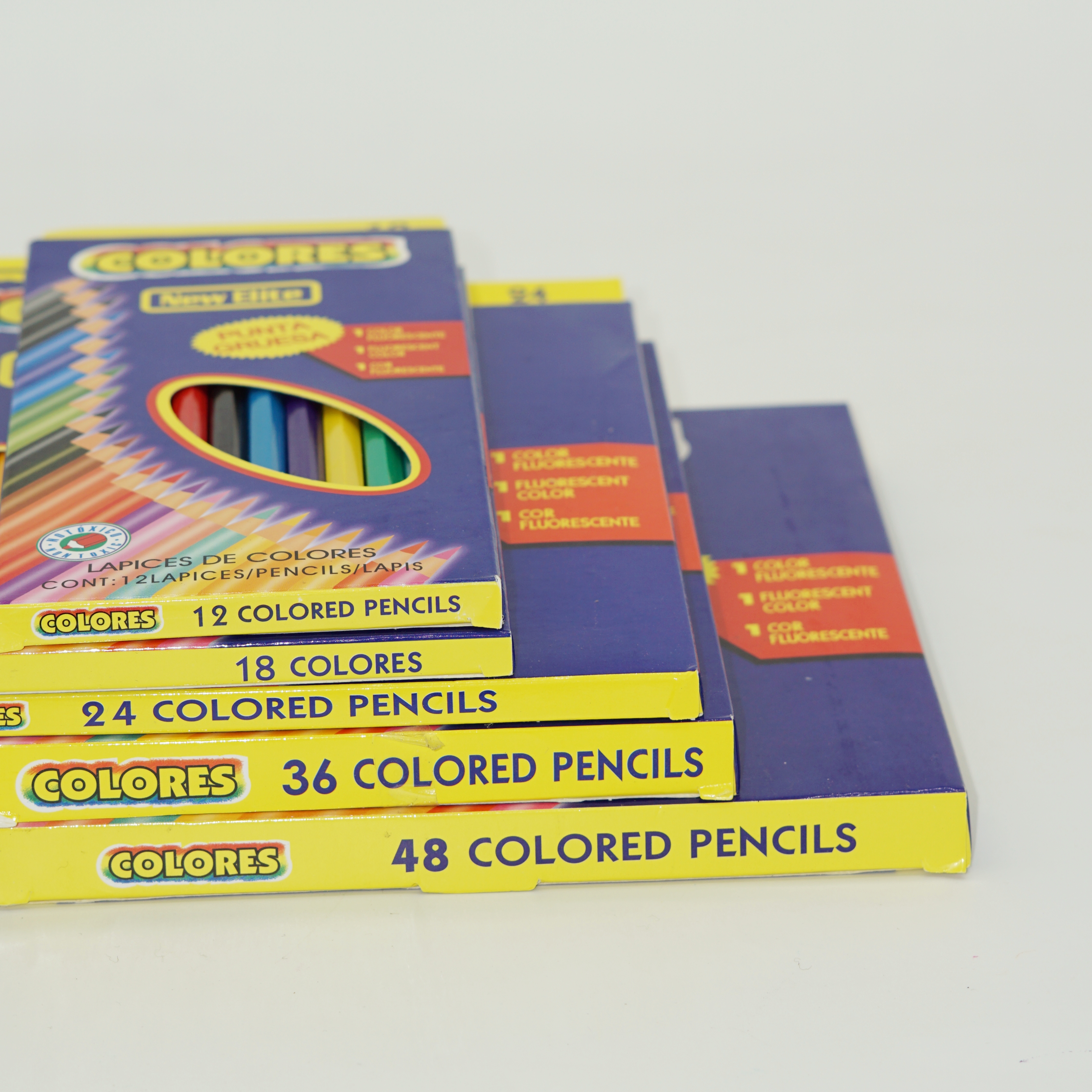Factory Price 7 Hexagonal Colored Pencil Set In Stock for Sketching Painting Coloring 4