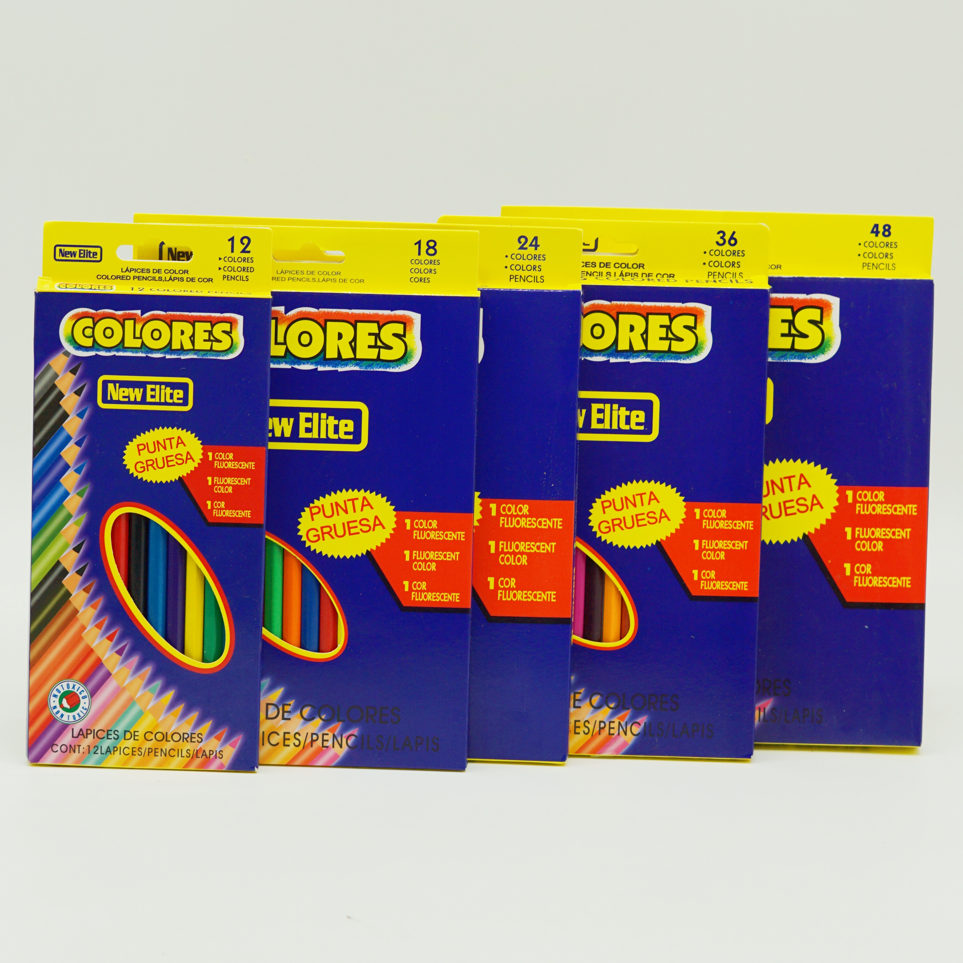 Factory Price 7 Hexagonal Colored Pencil Set In Stock for Sketching Painting Coloring 2