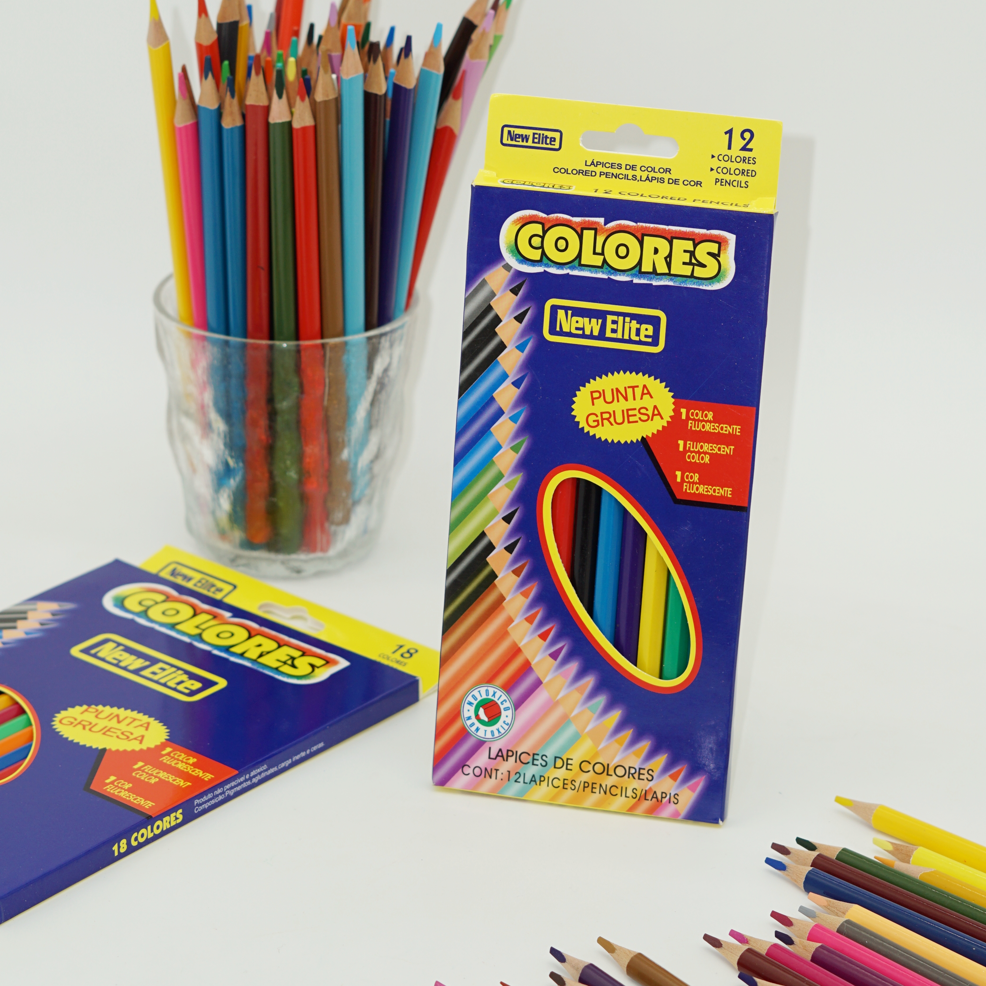 Factory Price 7 Hexagonal Colored Pencil Set In Stock for Sketching Painting Coloring 5