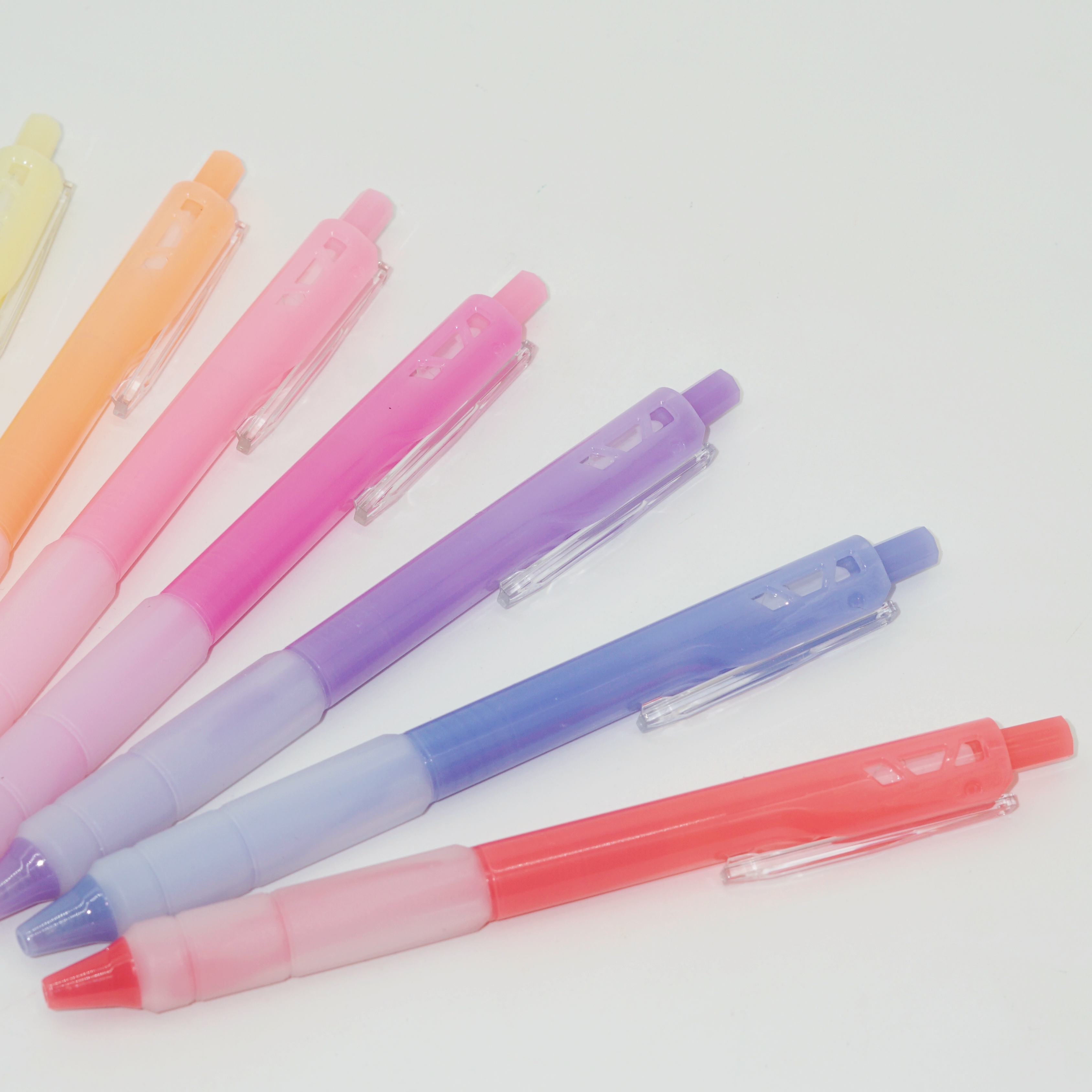 New Arrival 12 Colors Push-type Bullet Acrylic Ink Gel Pen Stationery Handbook Supplies Gift Set 9