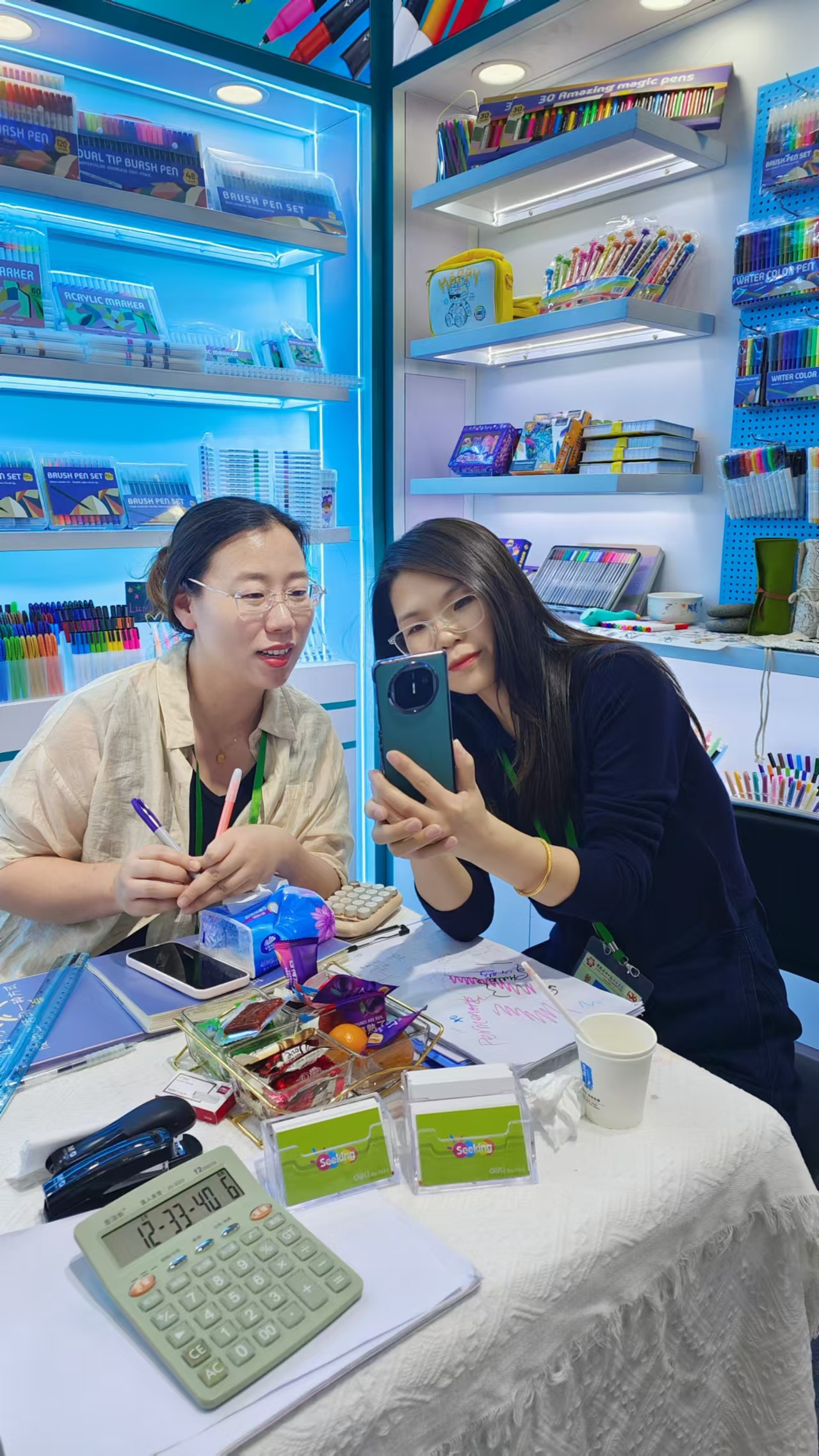 We participated in the third stationery exhibition from October 31st to November 4th in Guangzhou 3