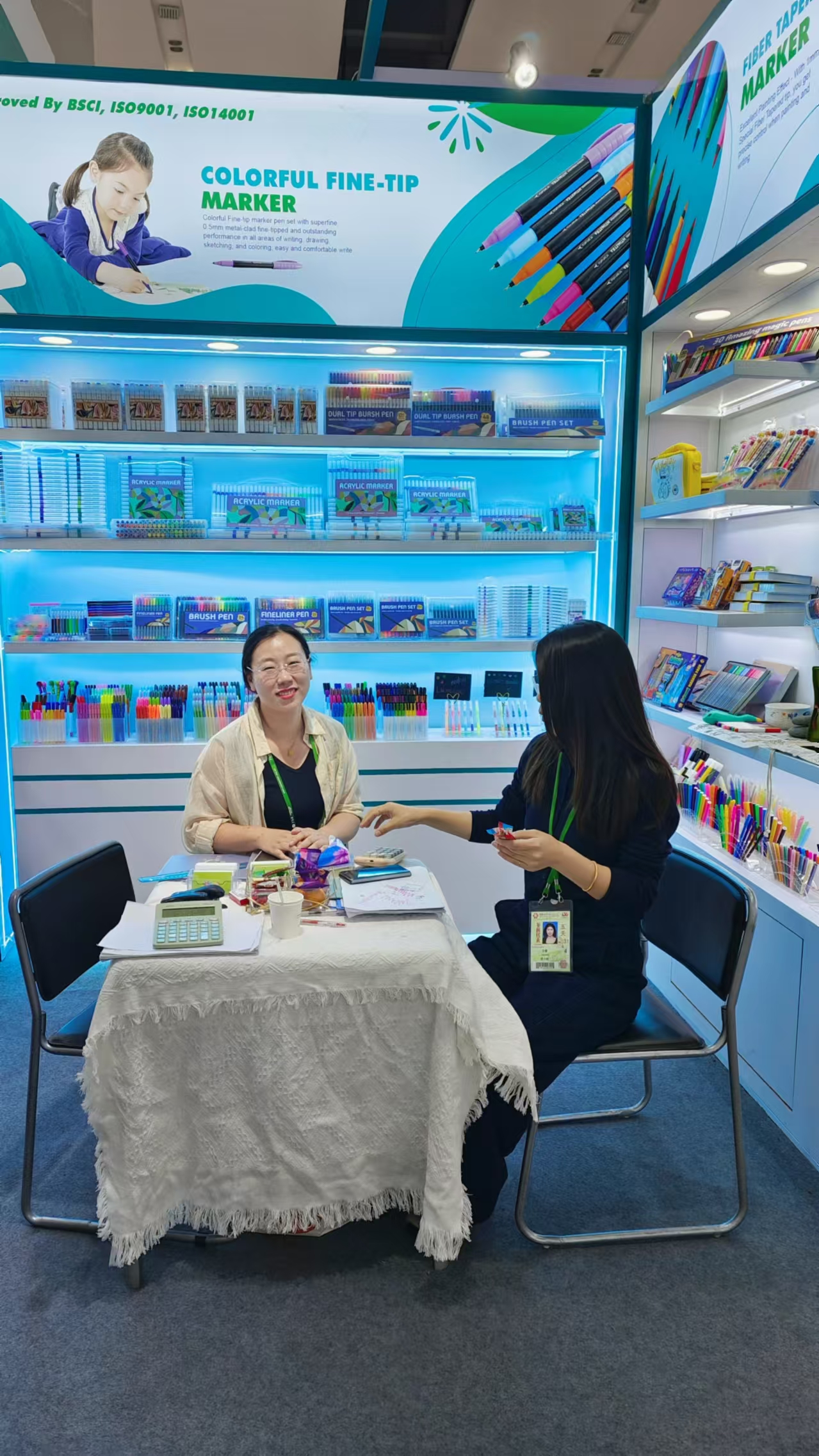 We participated in the third stationery exhibition from October 31st to November 4th in Guangzhou 2