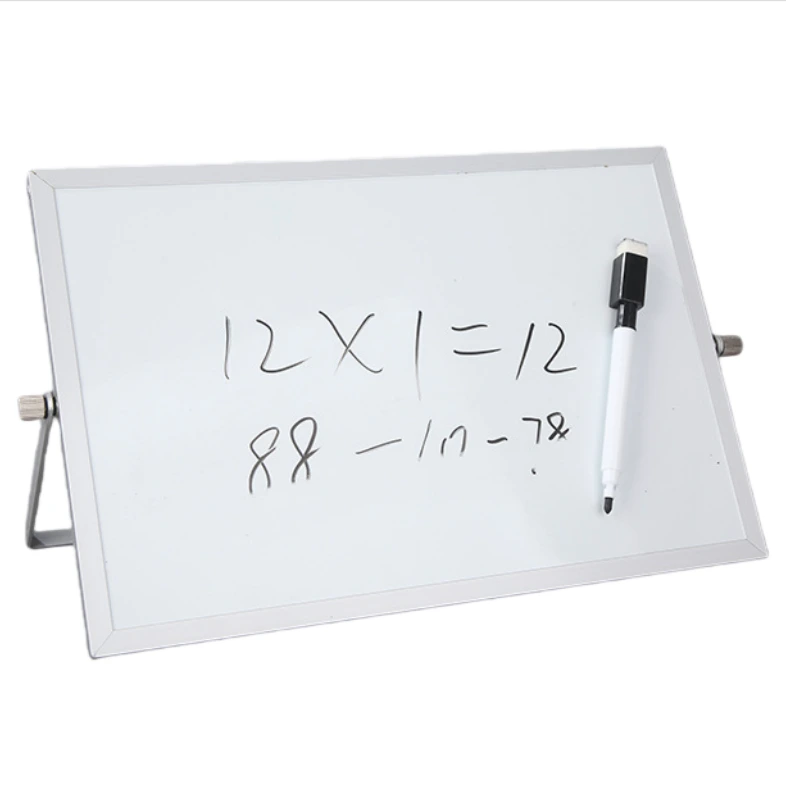Wholesale Factory Office School Magnetic Double-sided Whiteboards Folding Erasable Writing Stands Desktop Boards 1