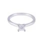 Lab Grown Princess Cut Excellent Brilliant VVS1 Clarity Engaged Diamond Ring 1