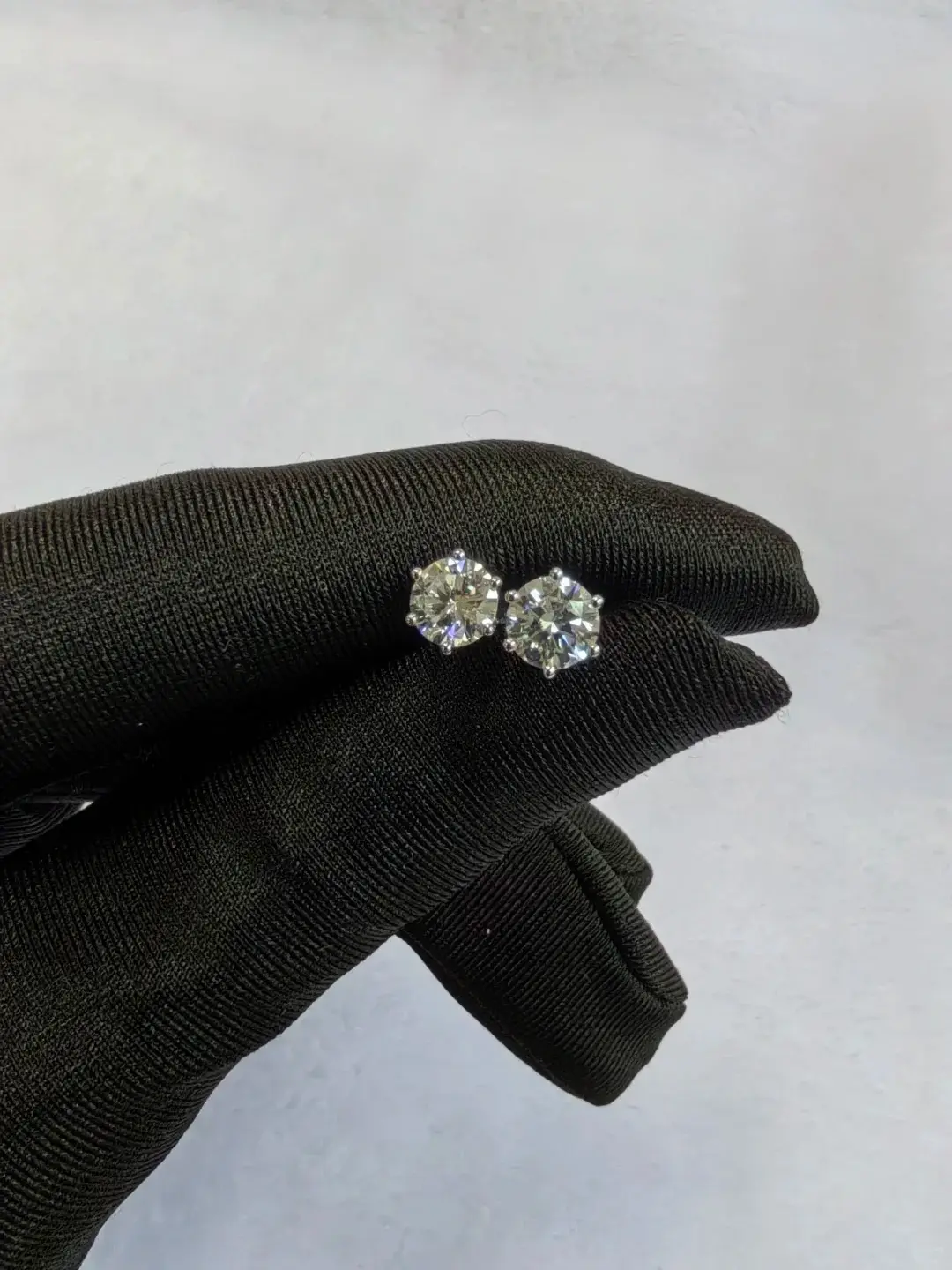 Women's Lab Grown Diamond Earrings by ZKZ Jewelry 3