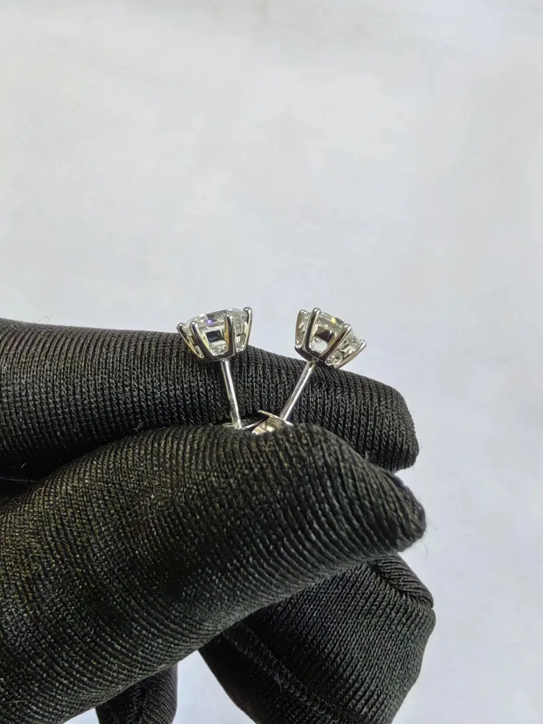 Women's Lab Grown Diamond Earrings by ZKZ Jewelry 2
