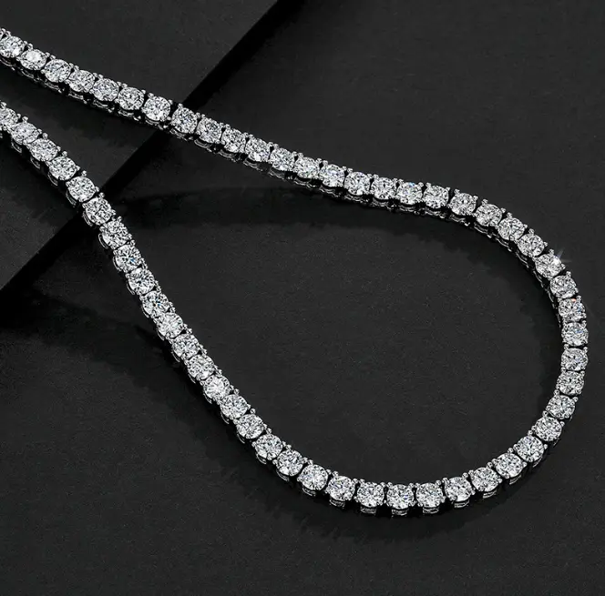Lab Diamond Necklace Lab Grown Diamond Jewelry for Sale Suppliers 5