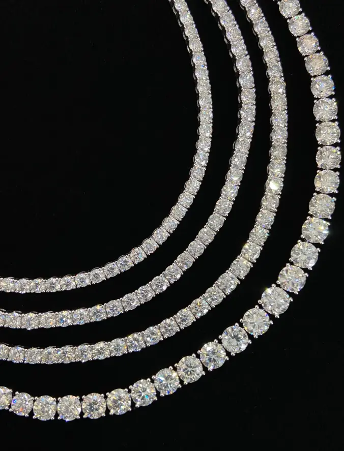 Lab Diamond Necklace Lab Grown Diamond Jewelry for Sale Suppliers 6