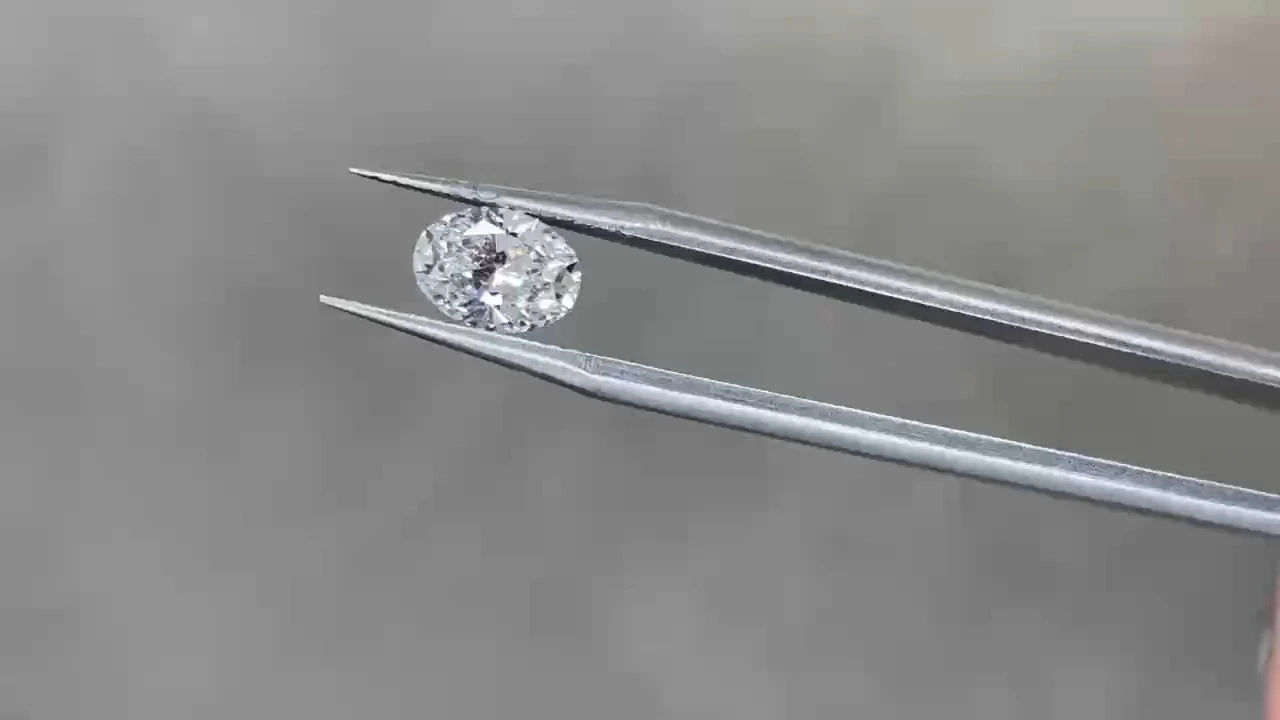 2.36ct F VVS2 Oval Shaped Lab Grown Diamonds 1