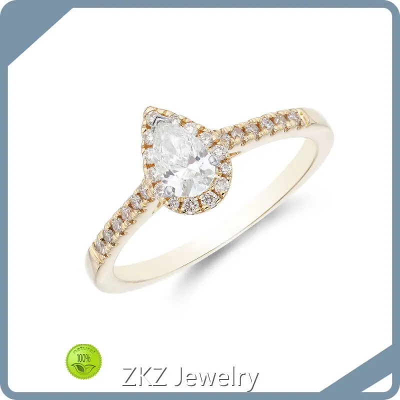 Custom Jewelry Lab Made Diamonds Lab Diamond Ring Wholesale - ZKZ Jewelry 1