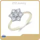 Custom Lab Diamond Ring by ZKZ Jewelry 1