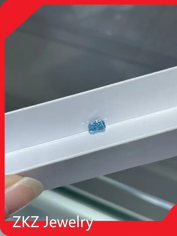 Radiant Cut Lab Grown Diamond by ZKZ Jewelry 1