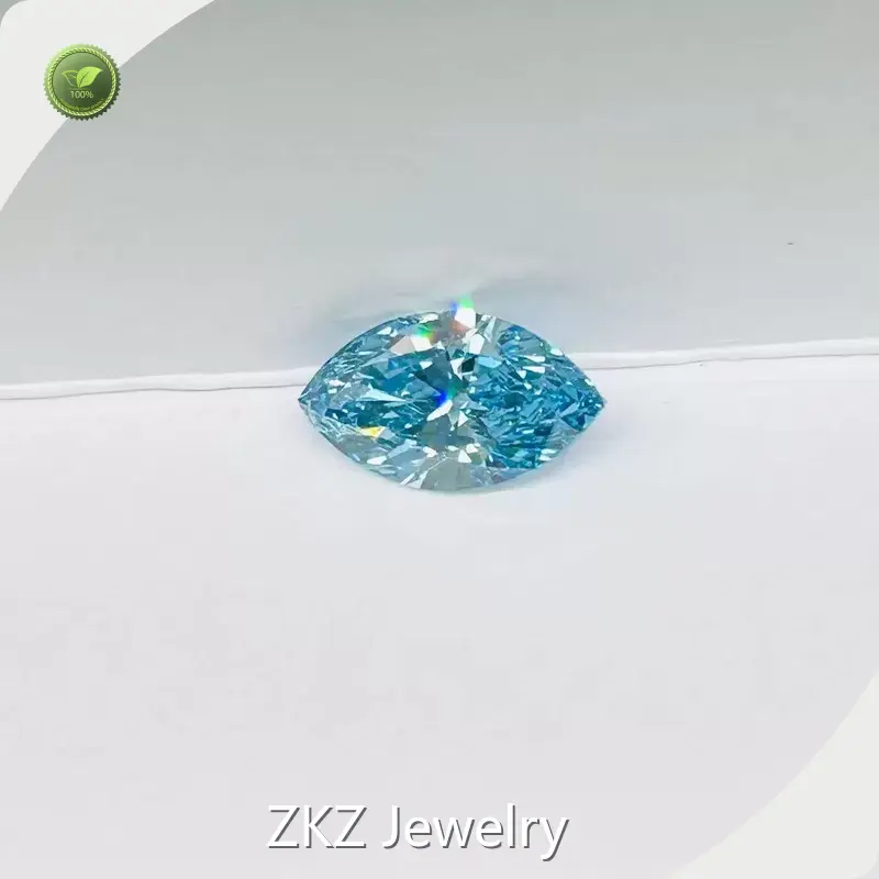 Blue Diamond Gia by ZKZ Jewelry 1