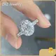 Oval Lab Grown Diamond Ring Jewelry Wholesale - ZKZ Jewelry 1